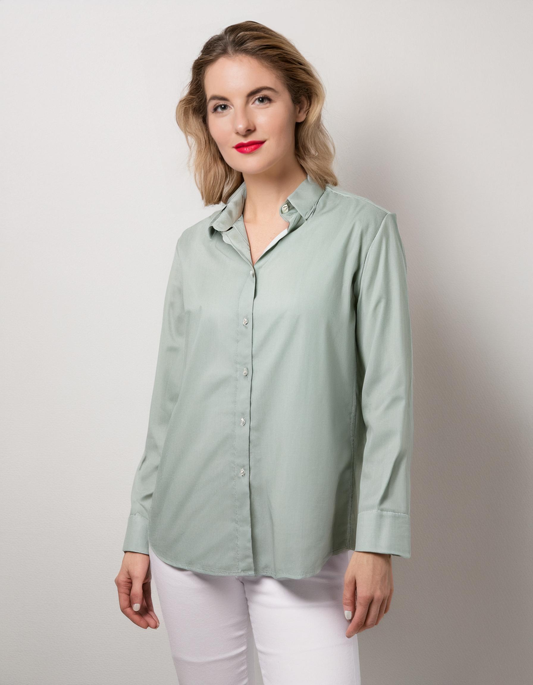 Sage Green Casual Dress Shirt - Kala Wear Dress Shirt Sage Green Casual Dress Shirt - Kala Wear Dress Shirt