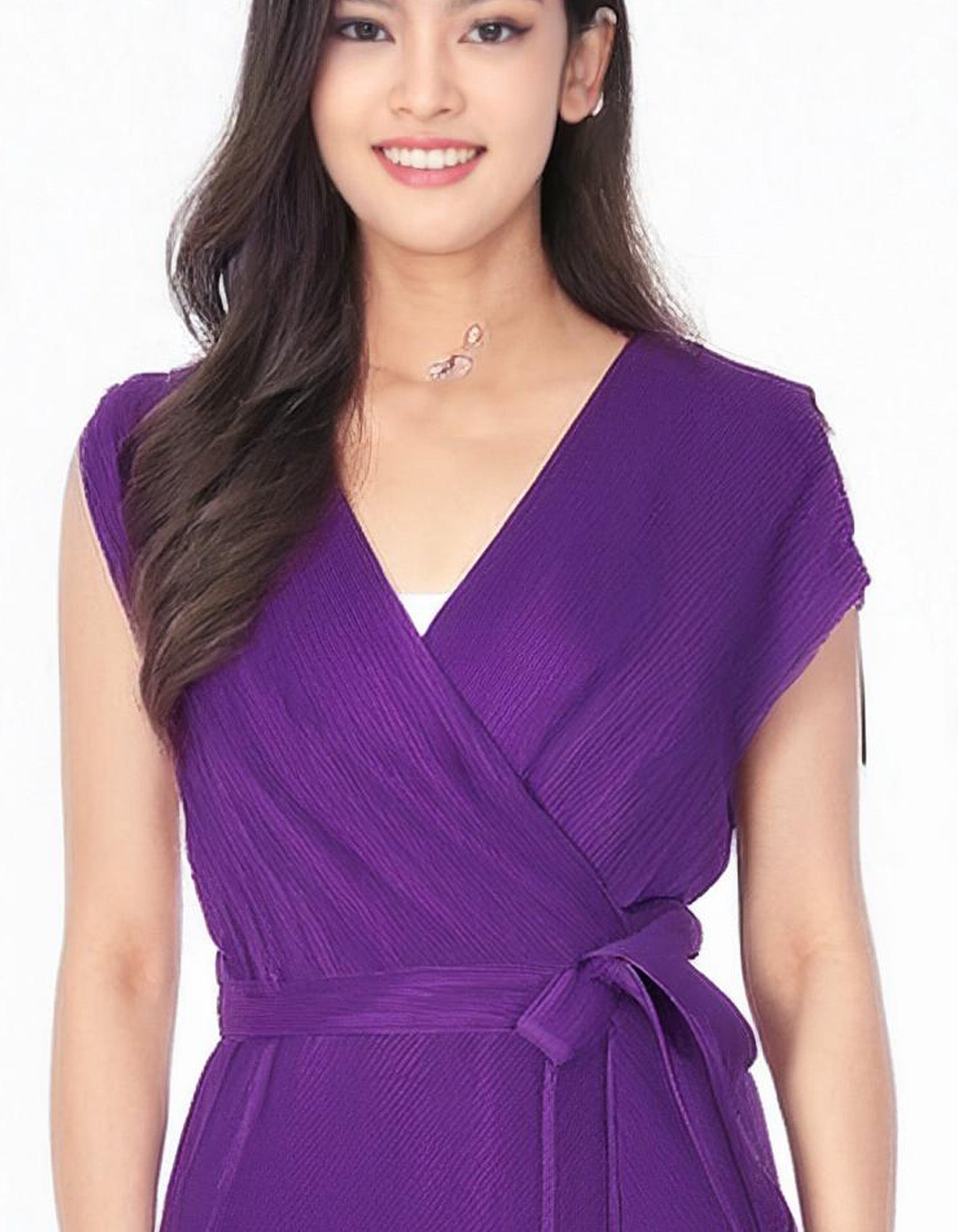 Amethyst Dream Wrap Dress 4