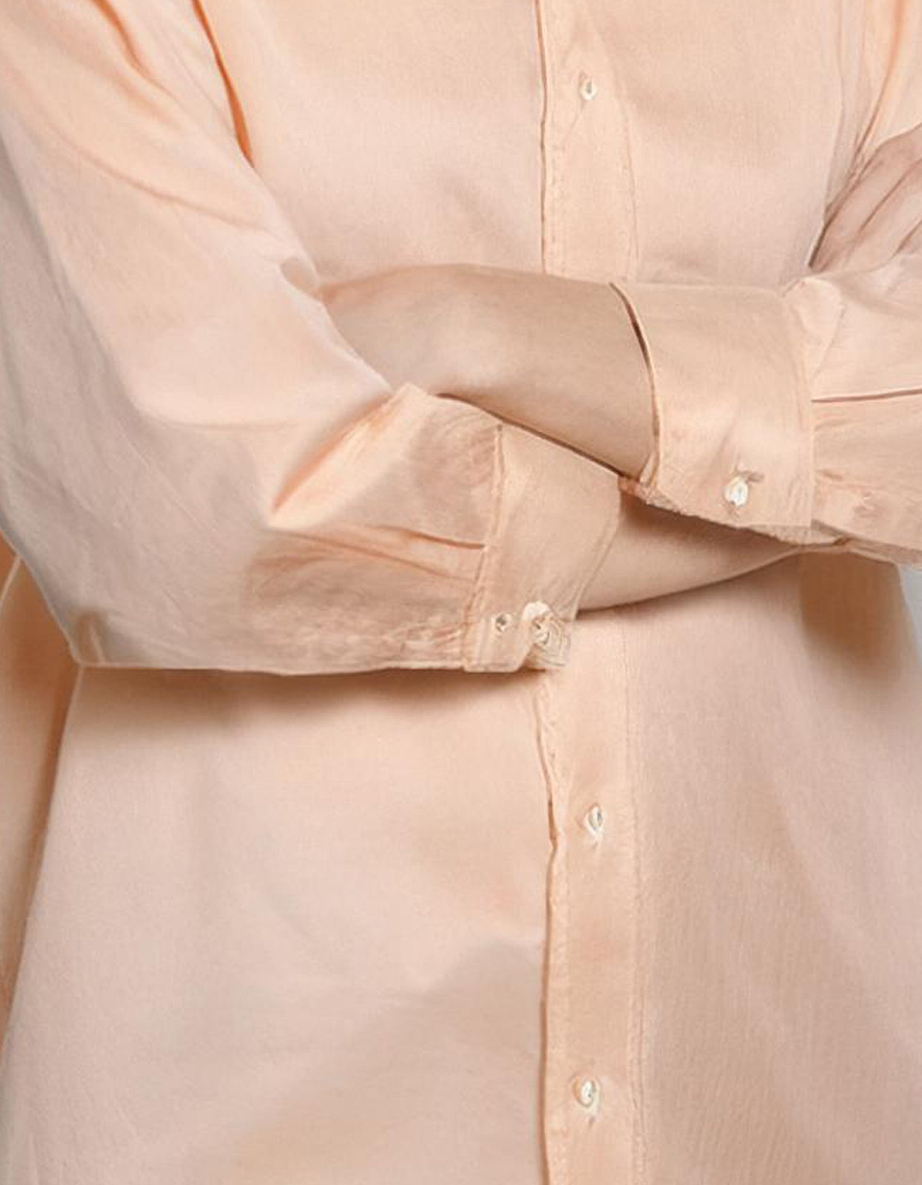 Beige Oversized Dress Shirt 3