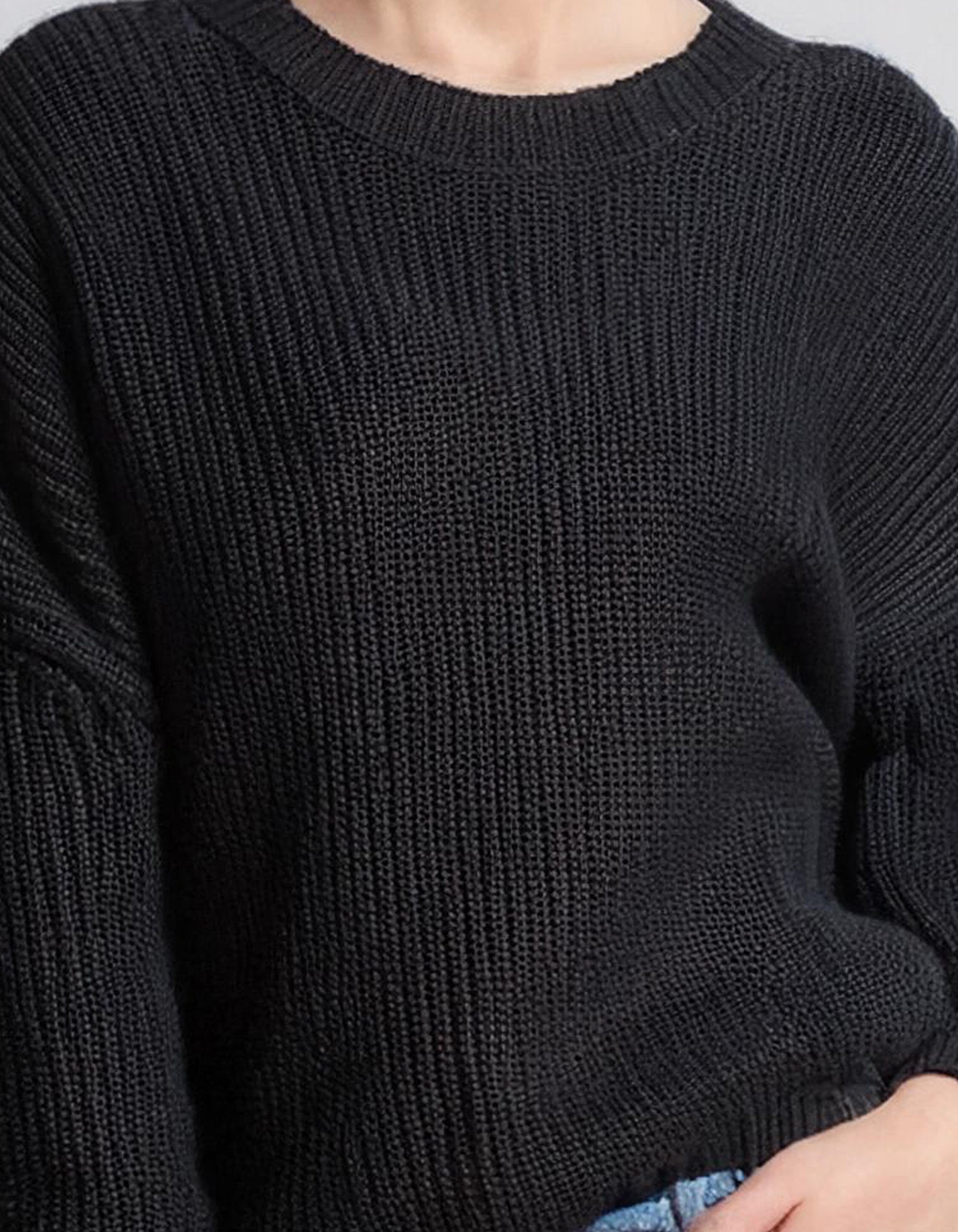 Black Crewneck Sweater 3