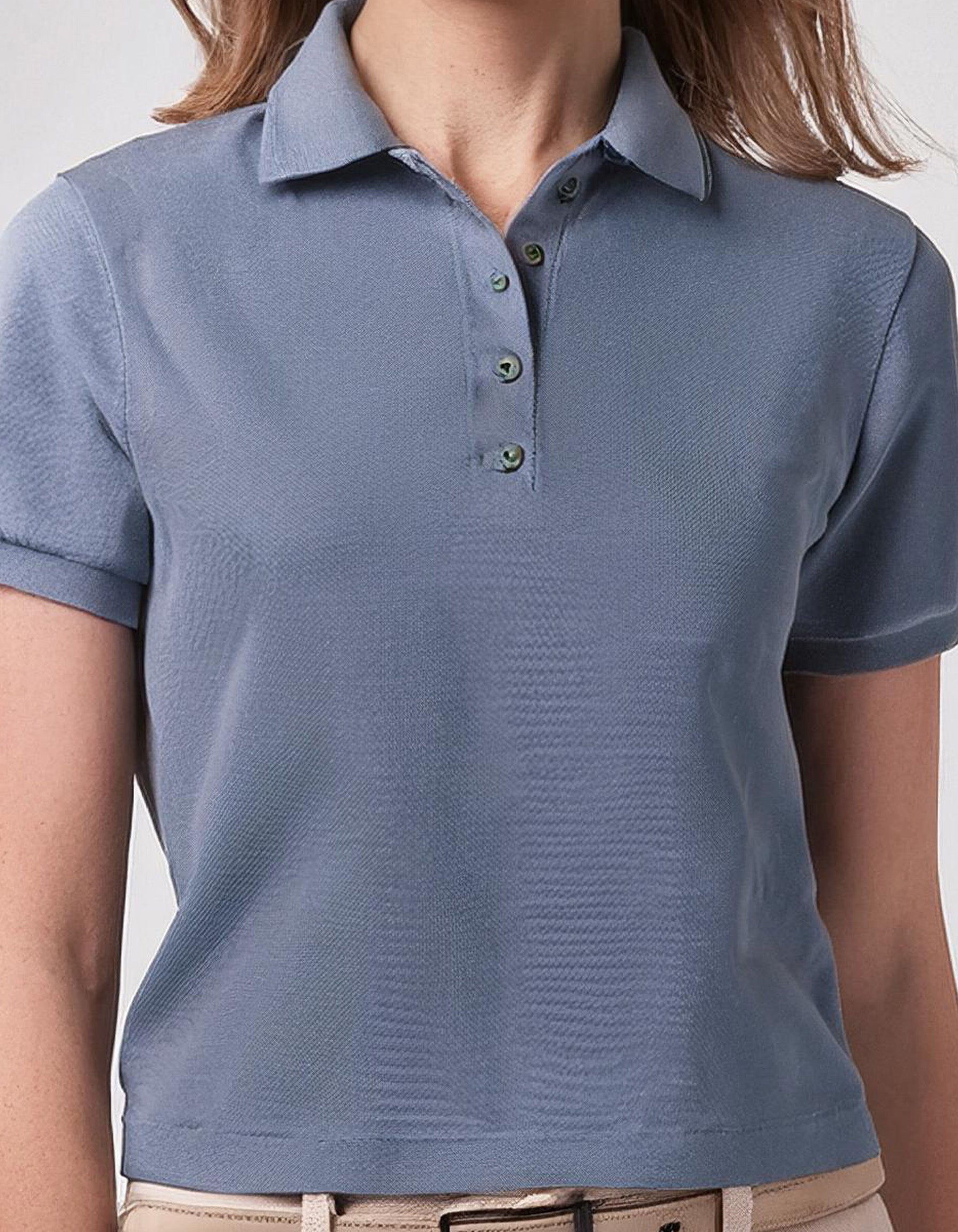 Blue Classic Polo Shirt 3