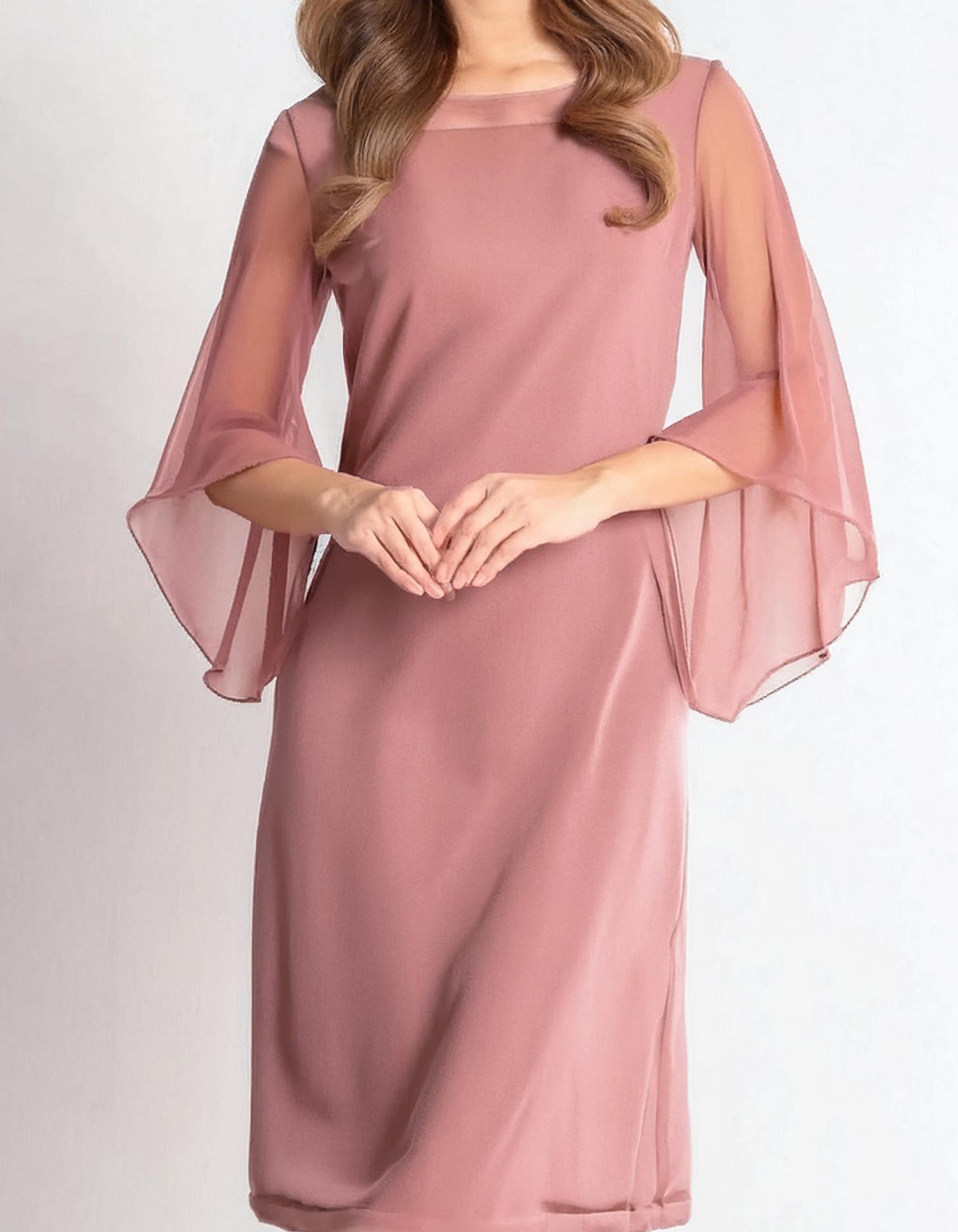 Blush Elegance Cocktail Dress 2