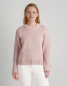 Blush Pink Crewneck Sweater