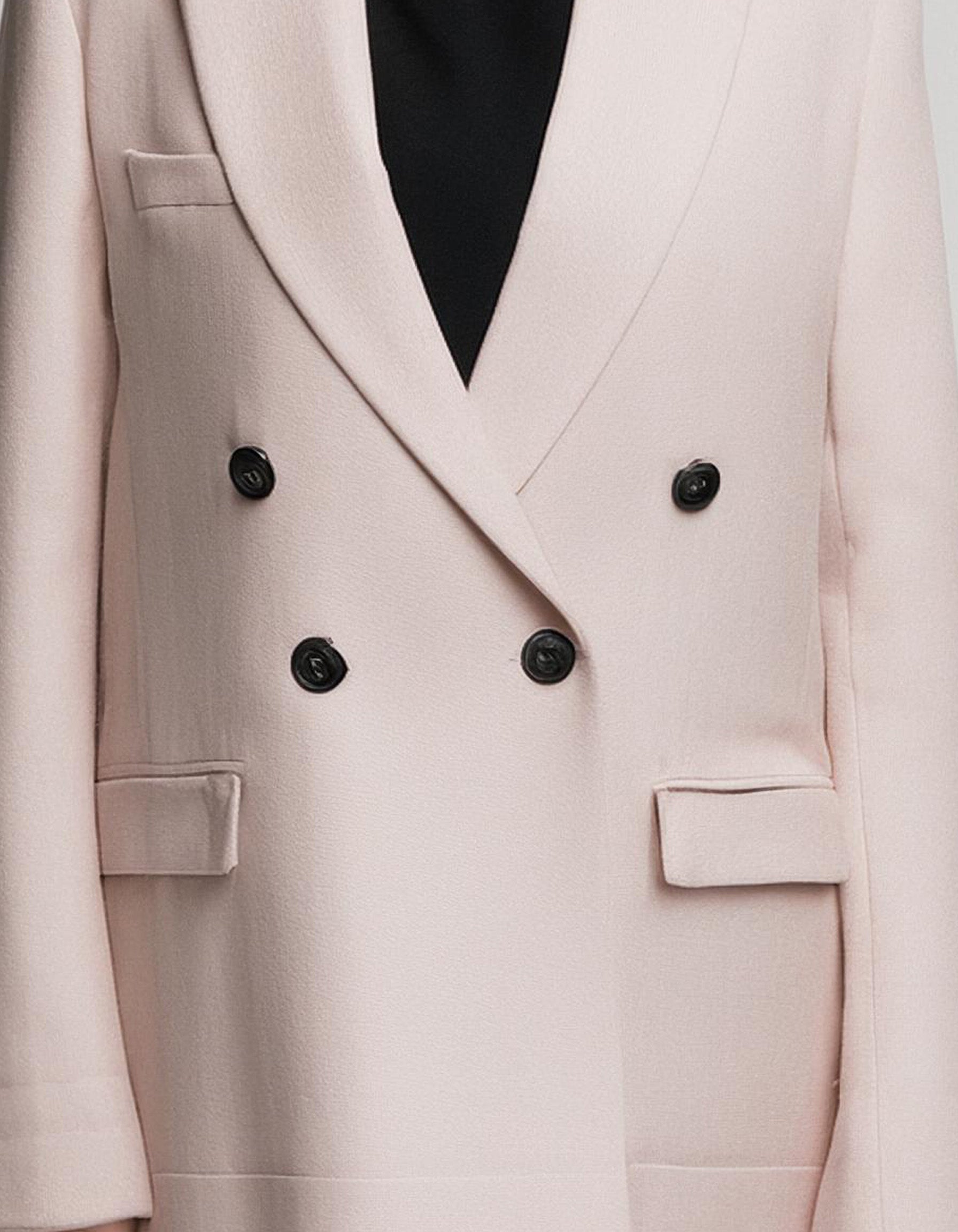 Blush Pink Oversized Blazer 3