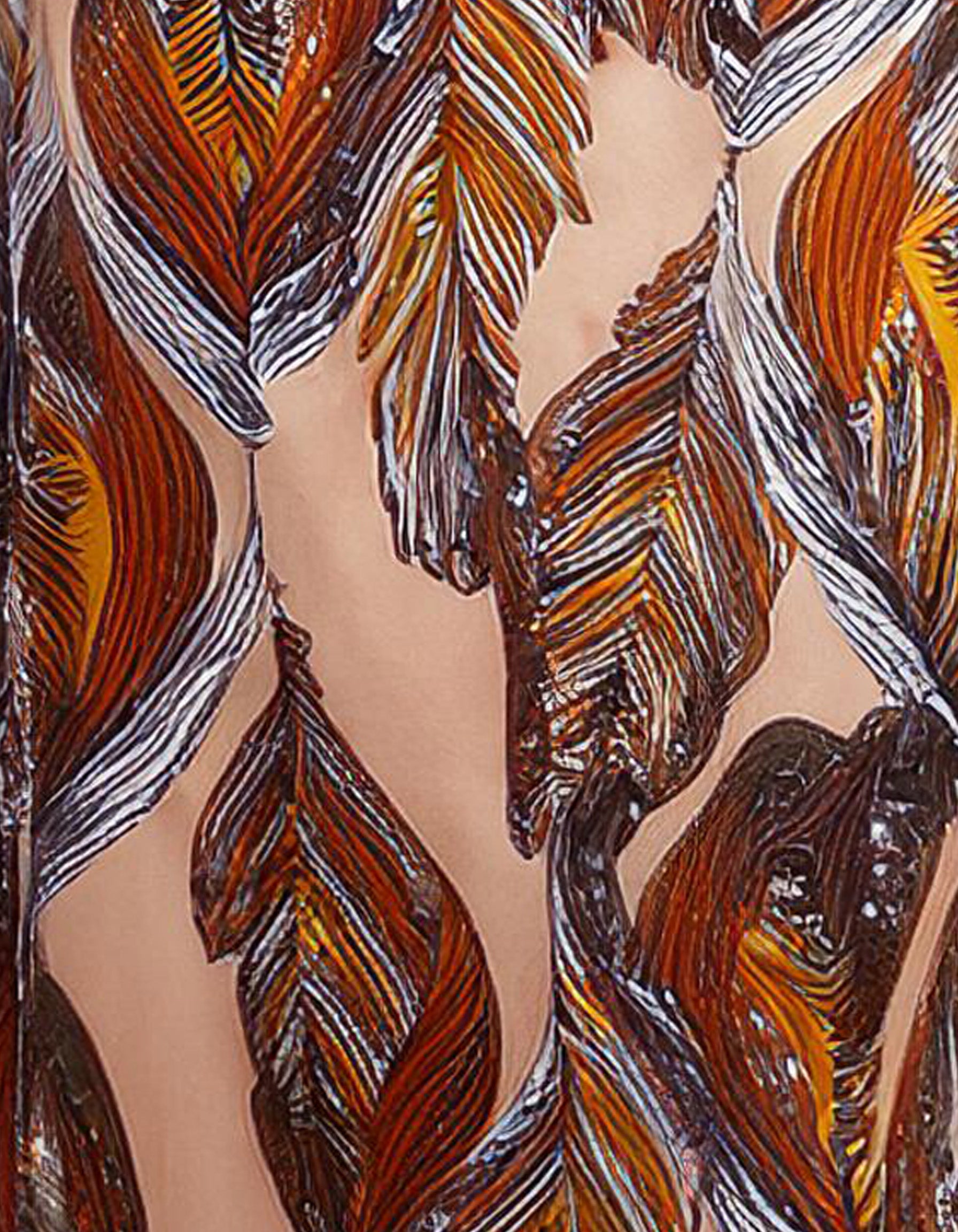 Bohemian Mosaic Maxi Dress 3