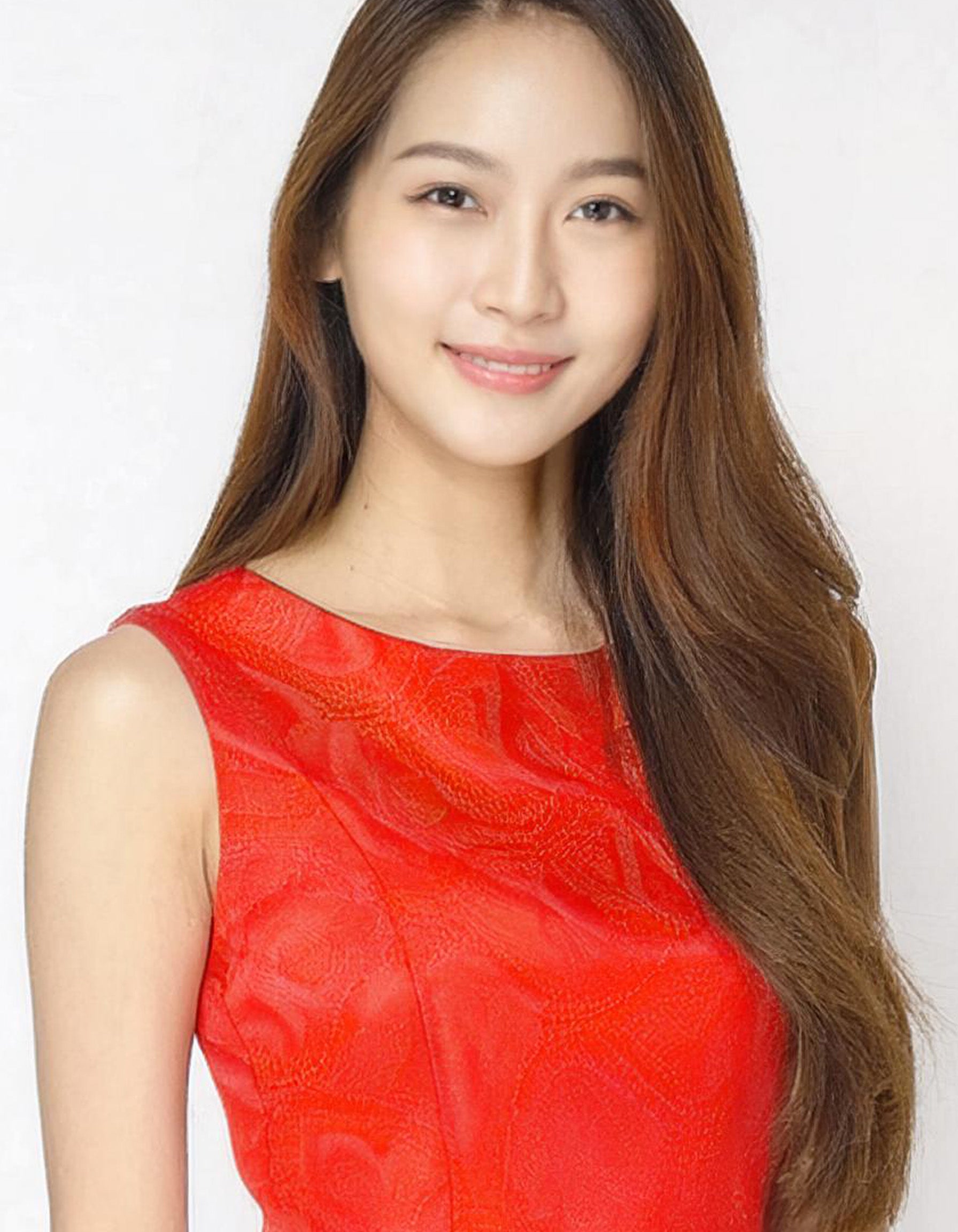 Bright Red Sheath Dress with Belt Detail 4