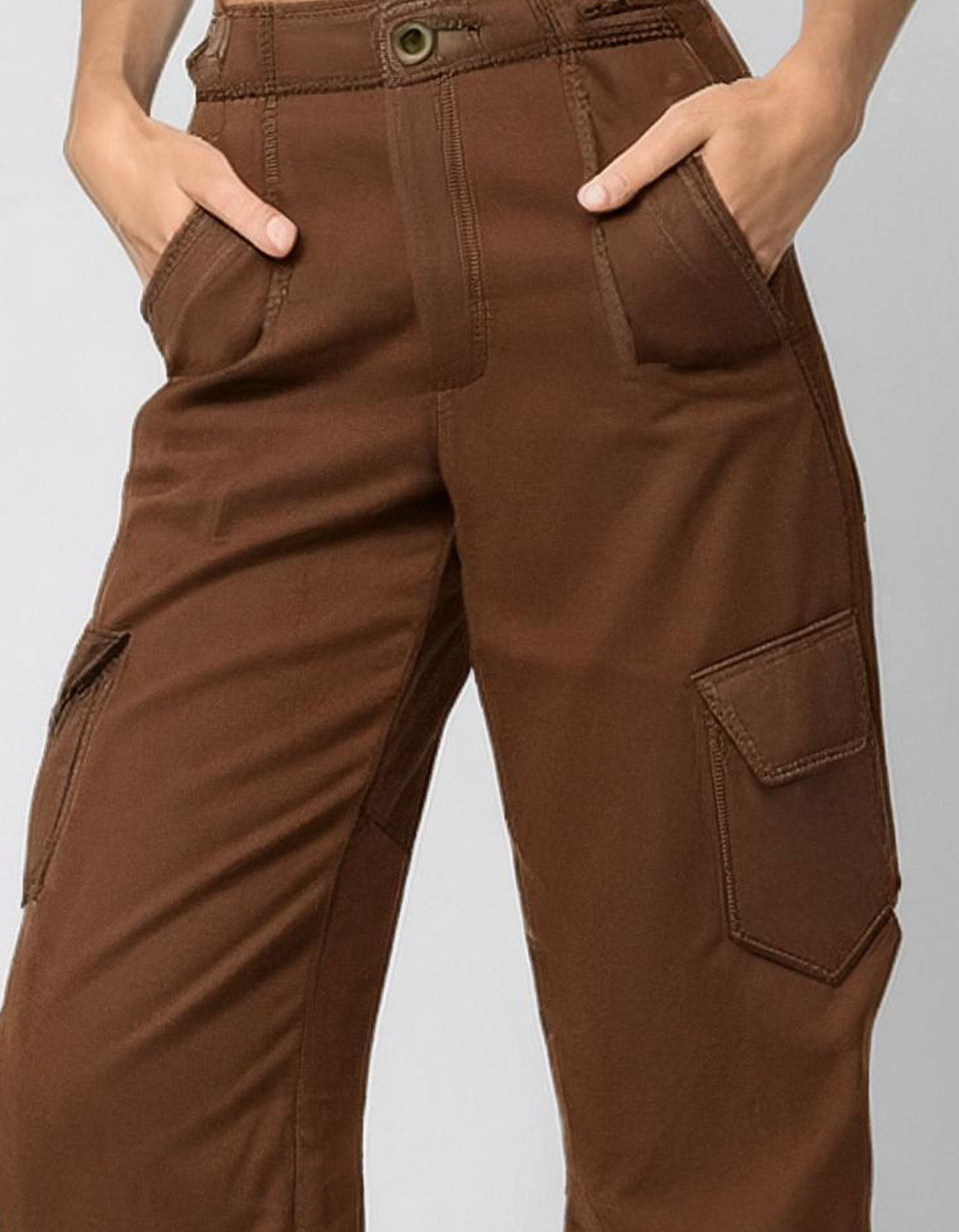 Brown Cargo Pants 3