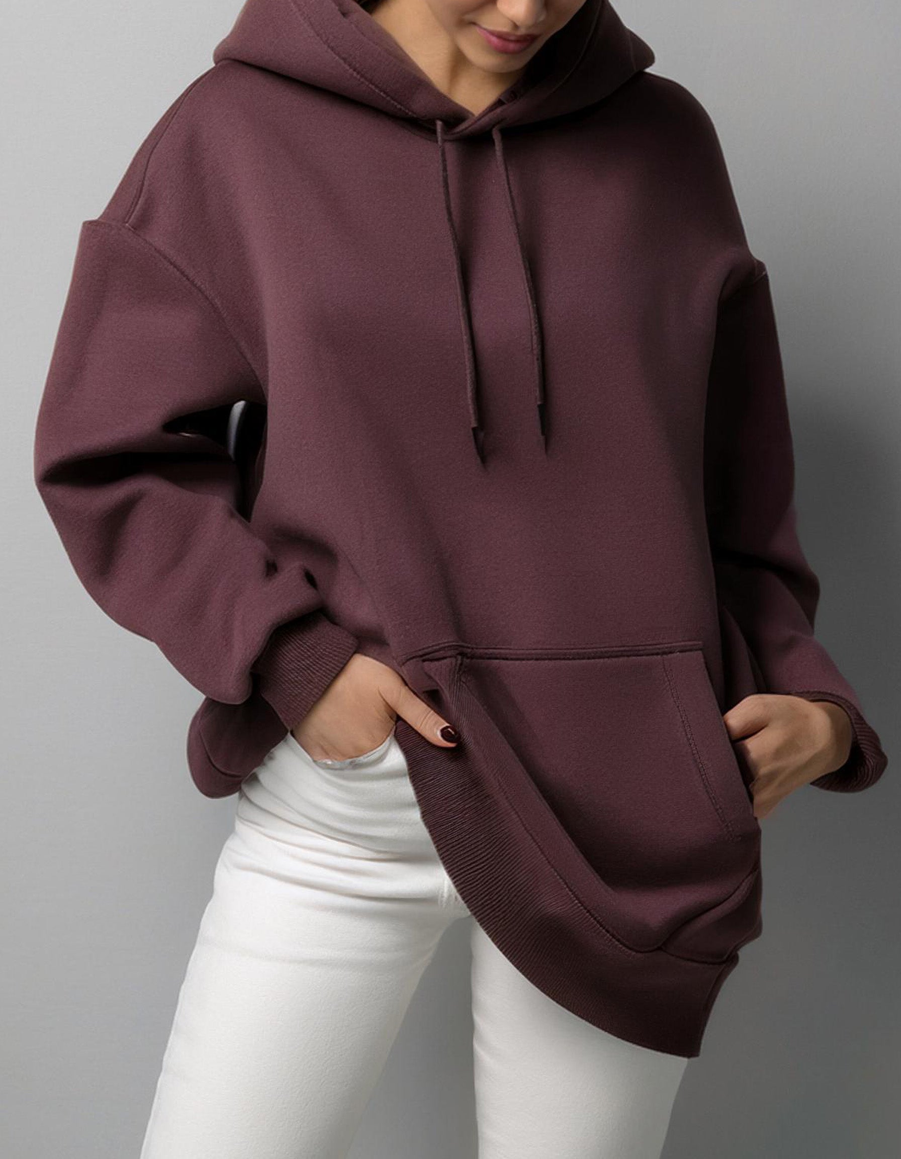 Burgundy Bliss Hoodie 2