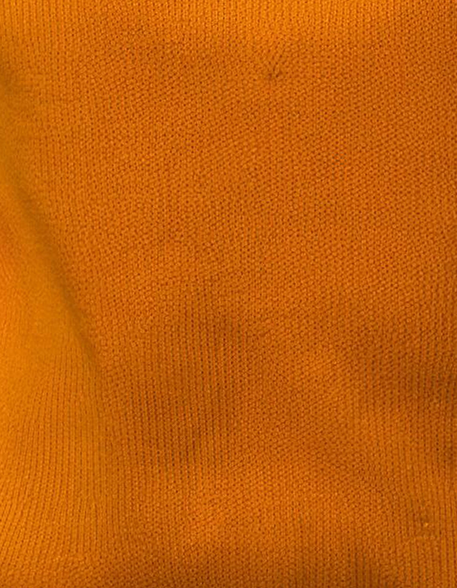 Burnt Orange Lightweight Turtleneck Pullover 4