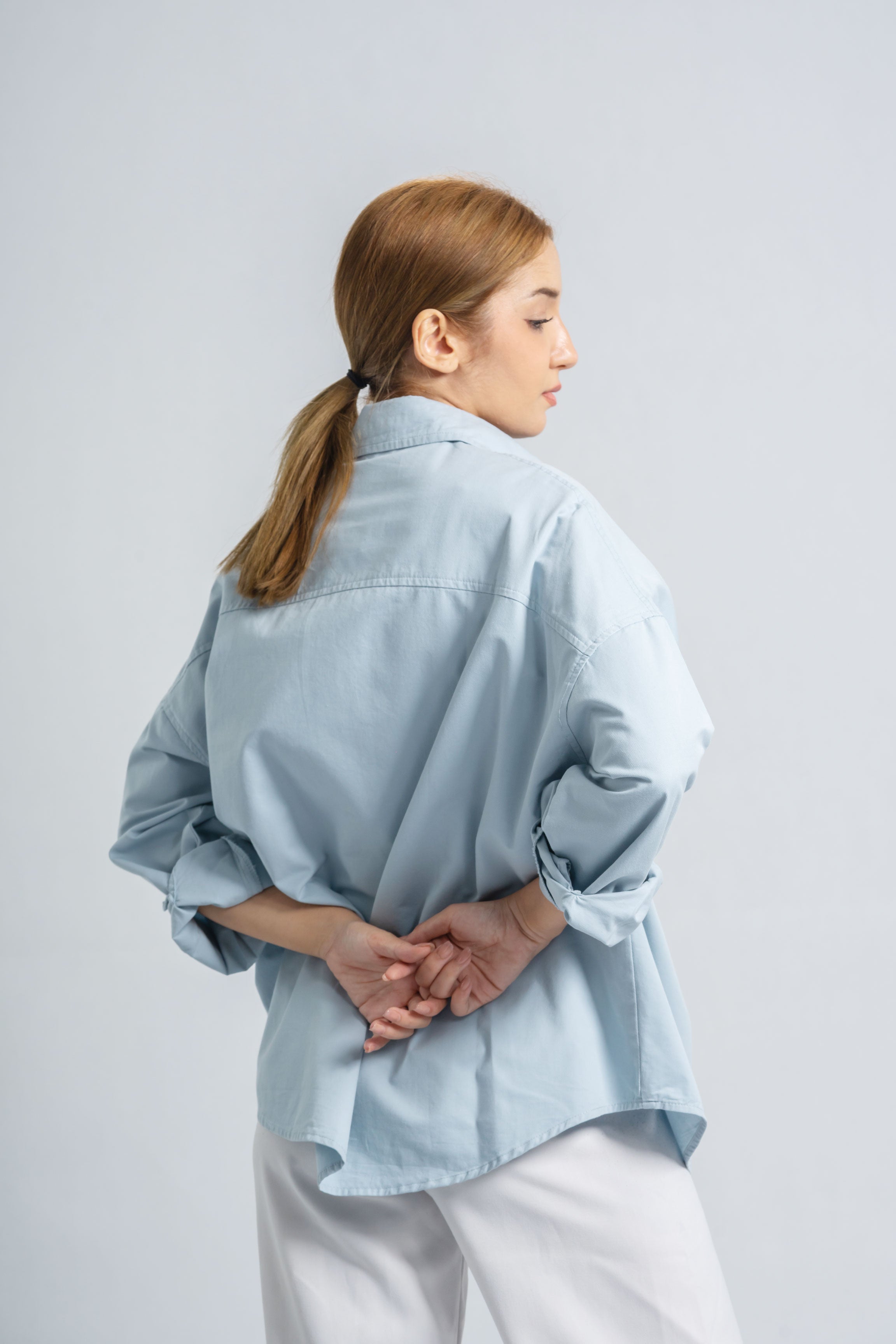 Oversized Overshirt With Pockets