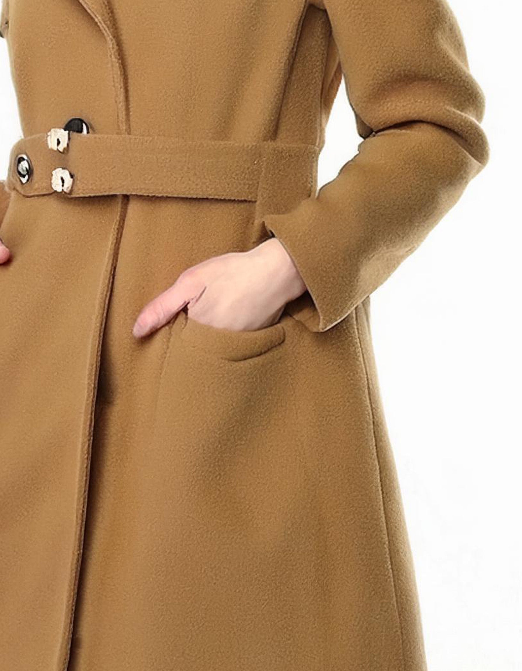 Caramel Comfort Peacoat 3