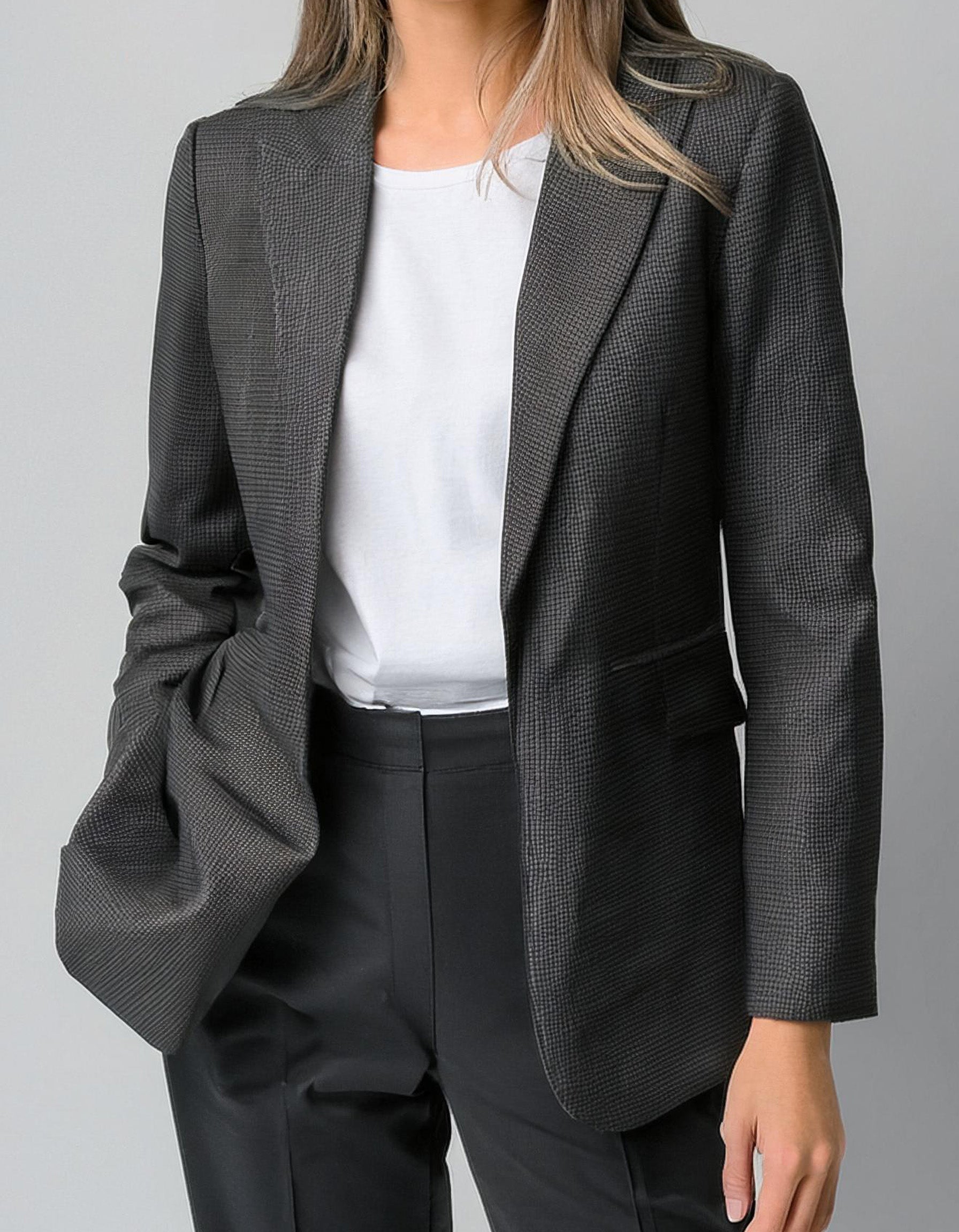 Classic Charcoal Executive Blazer 2
