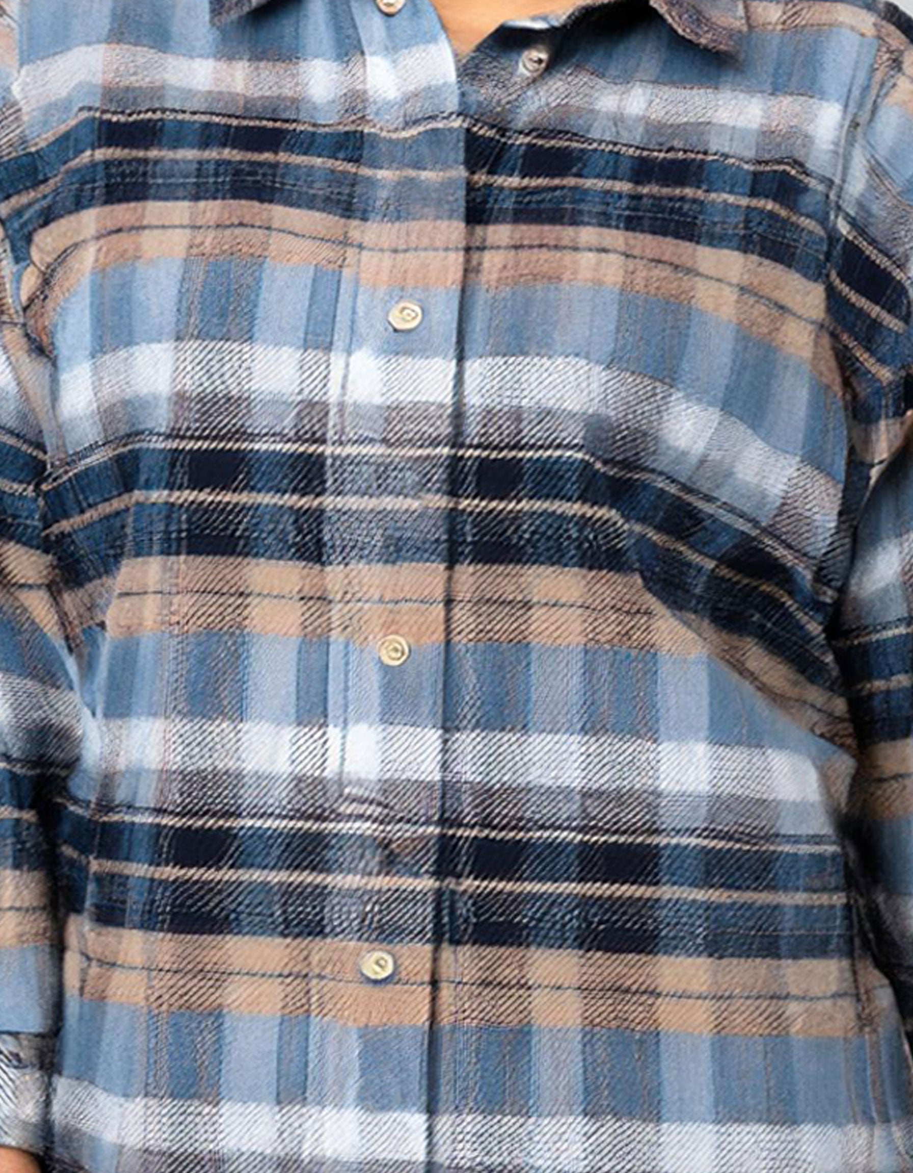 Cloudy Day Grey Flannel Shirt 4