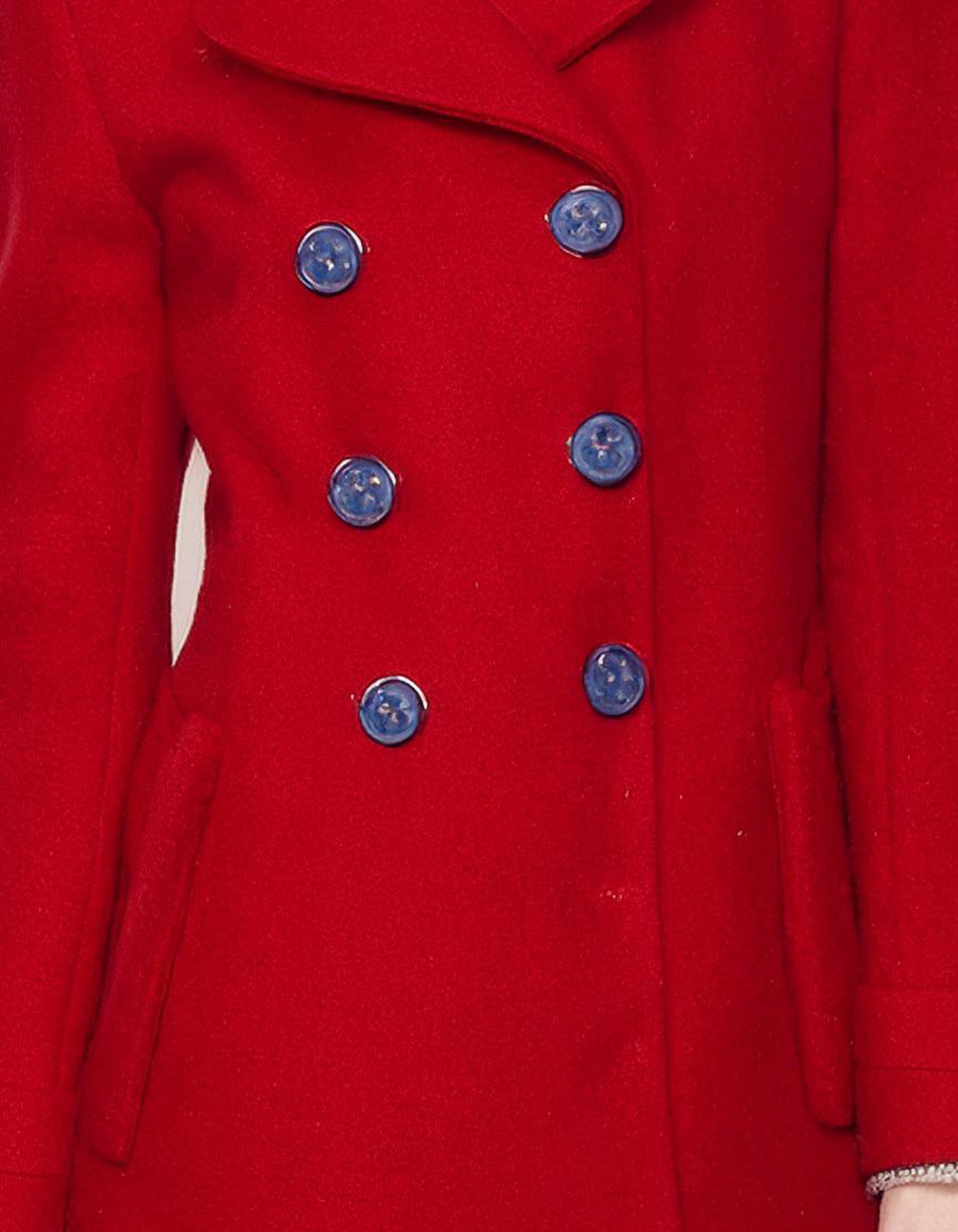 Crimson Courage Peacoat 3