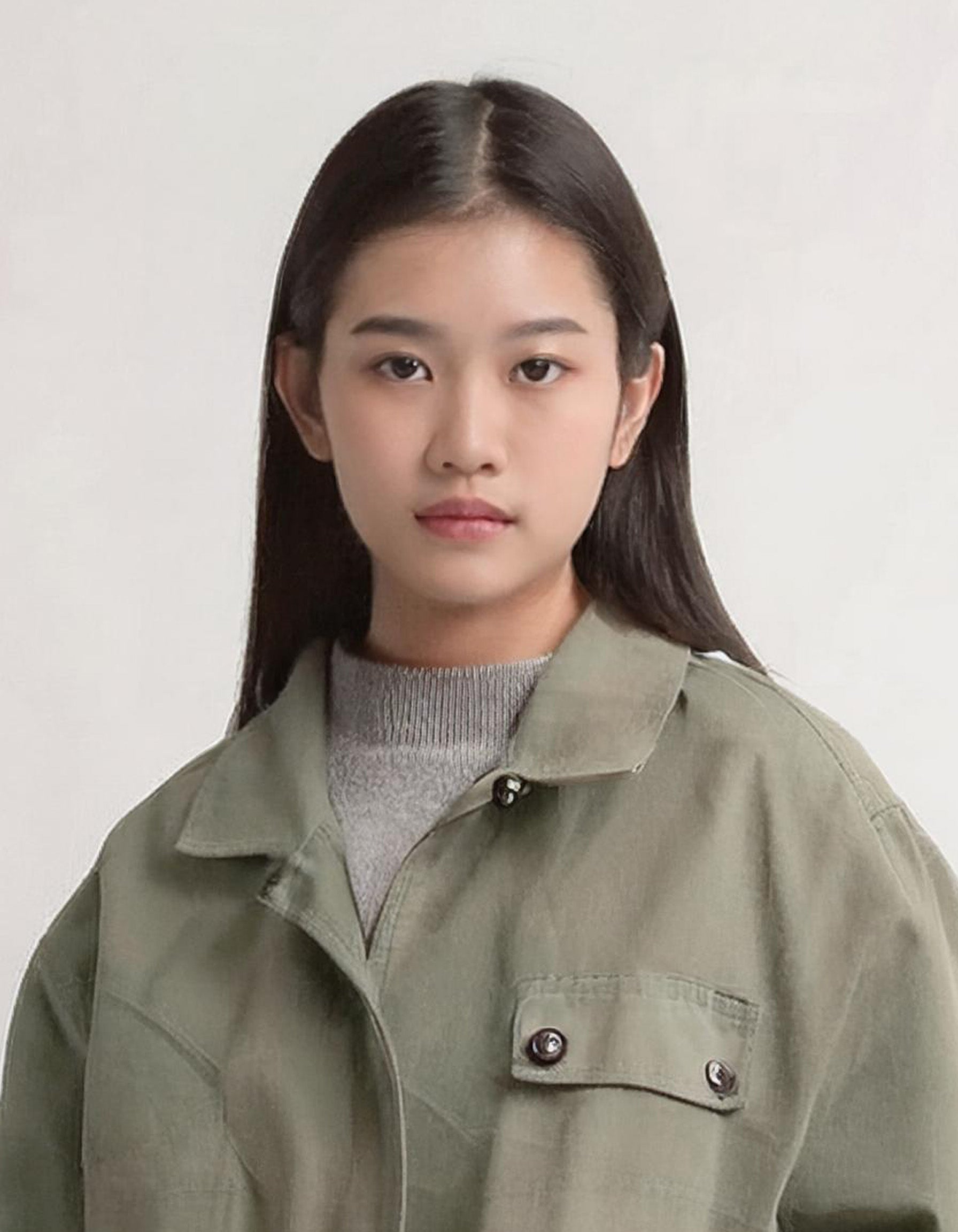 Dark Olive Green Hooded Parka with Waist Belt 4