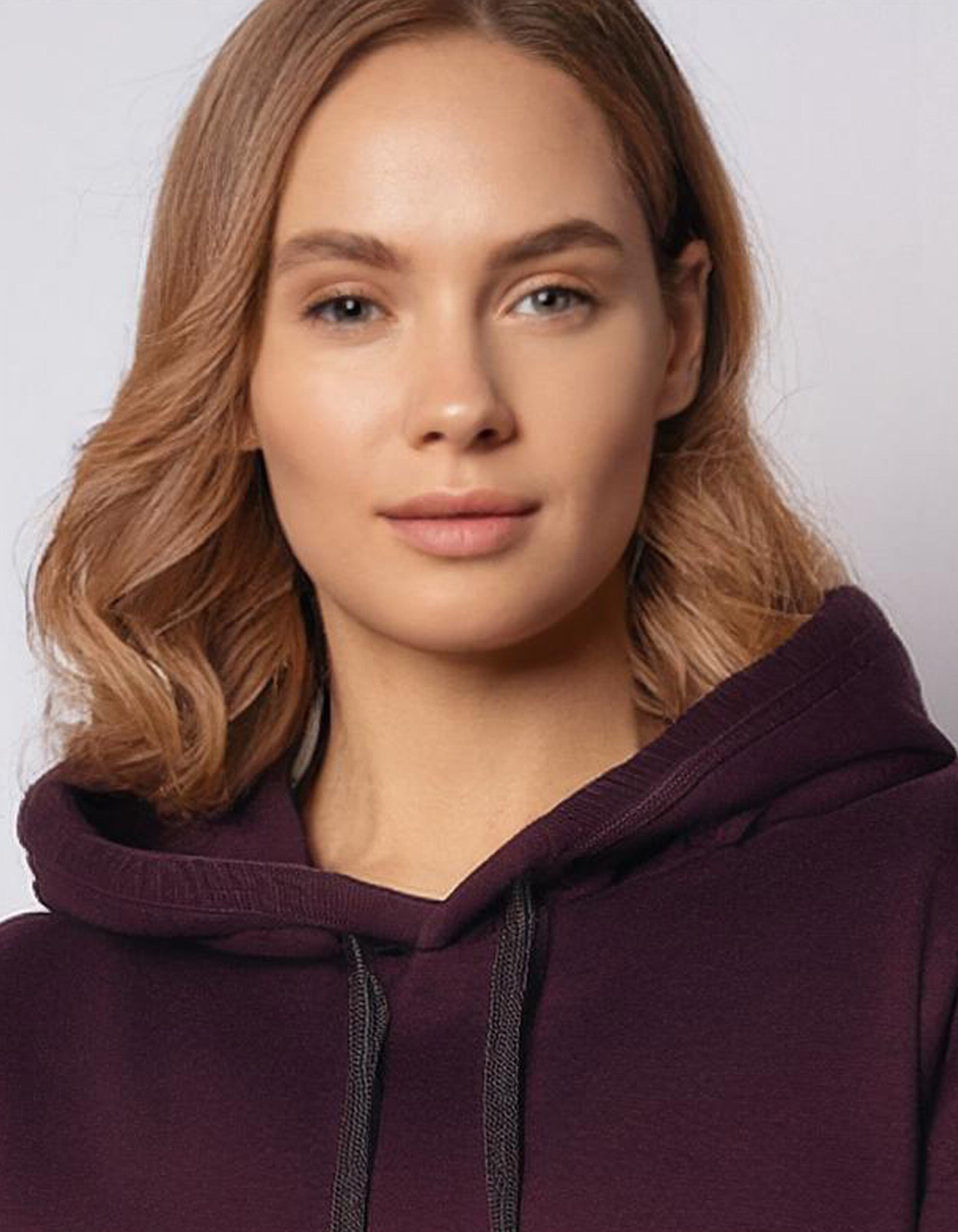 Deep Purple Plum Cozy Hoodie 4