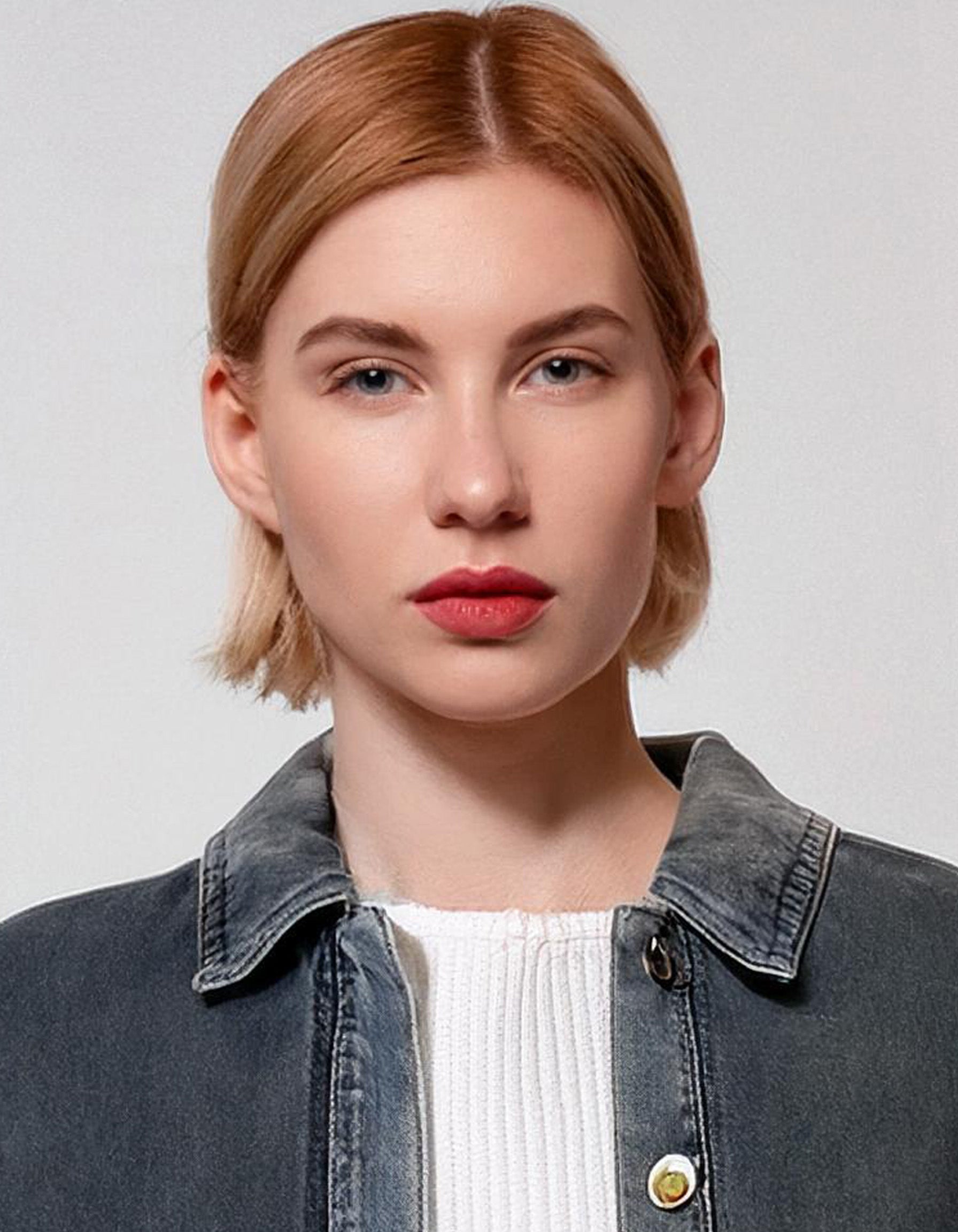 Distressed Medium Wash Denim Jacket 4