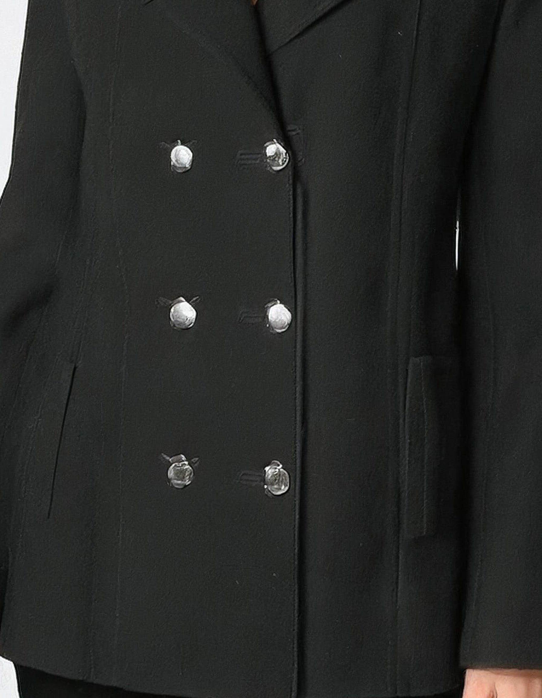 Ebony Evening Peacoat 3