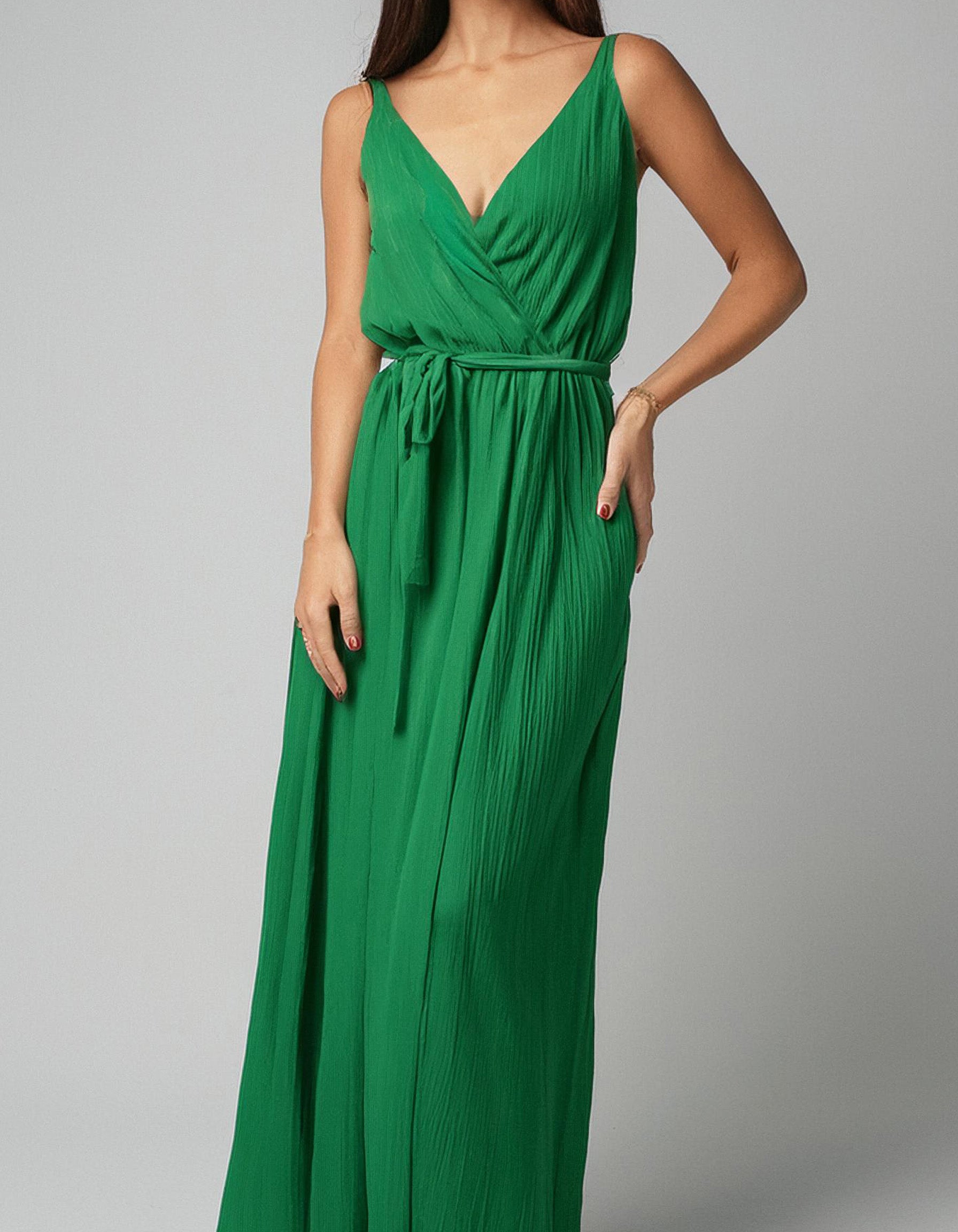 Emerald Enchantment Maxi Dress 2