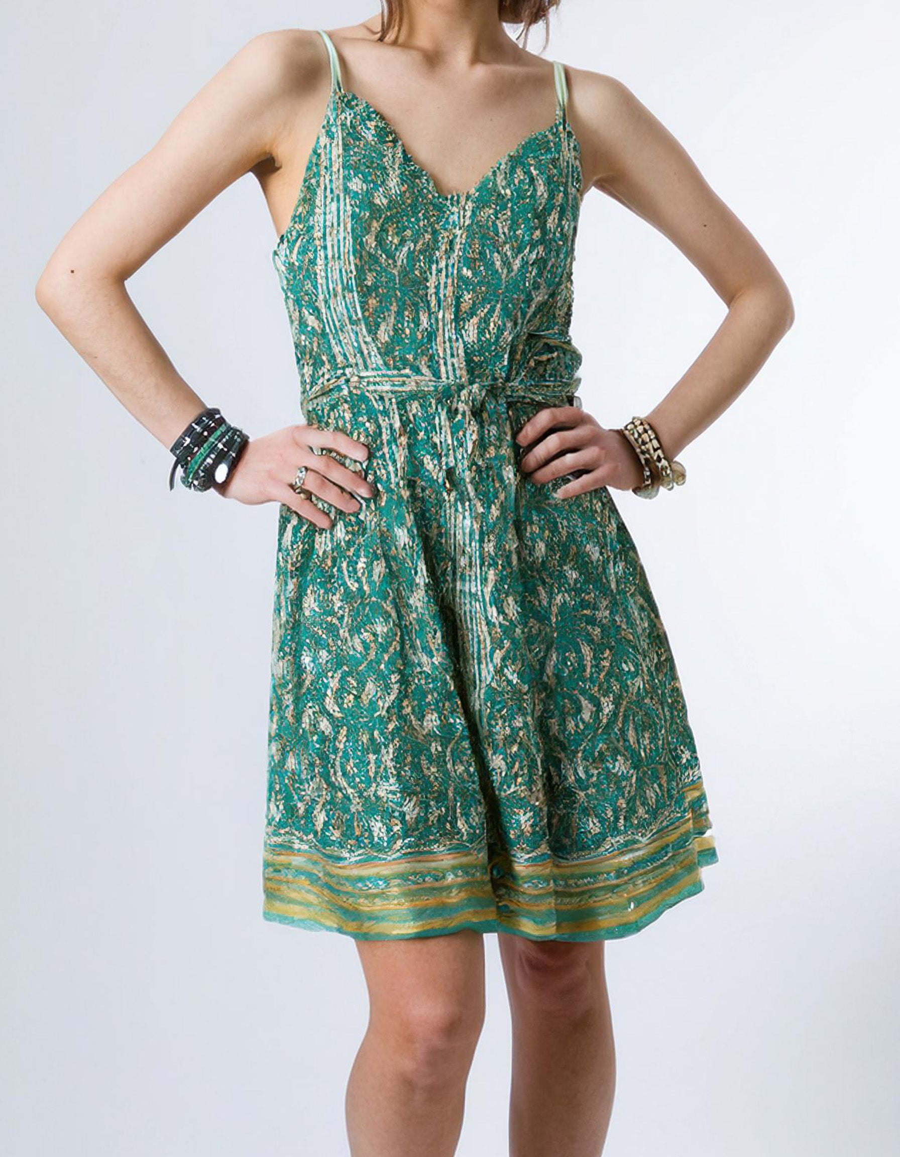 Emerald Garden Sundress 2