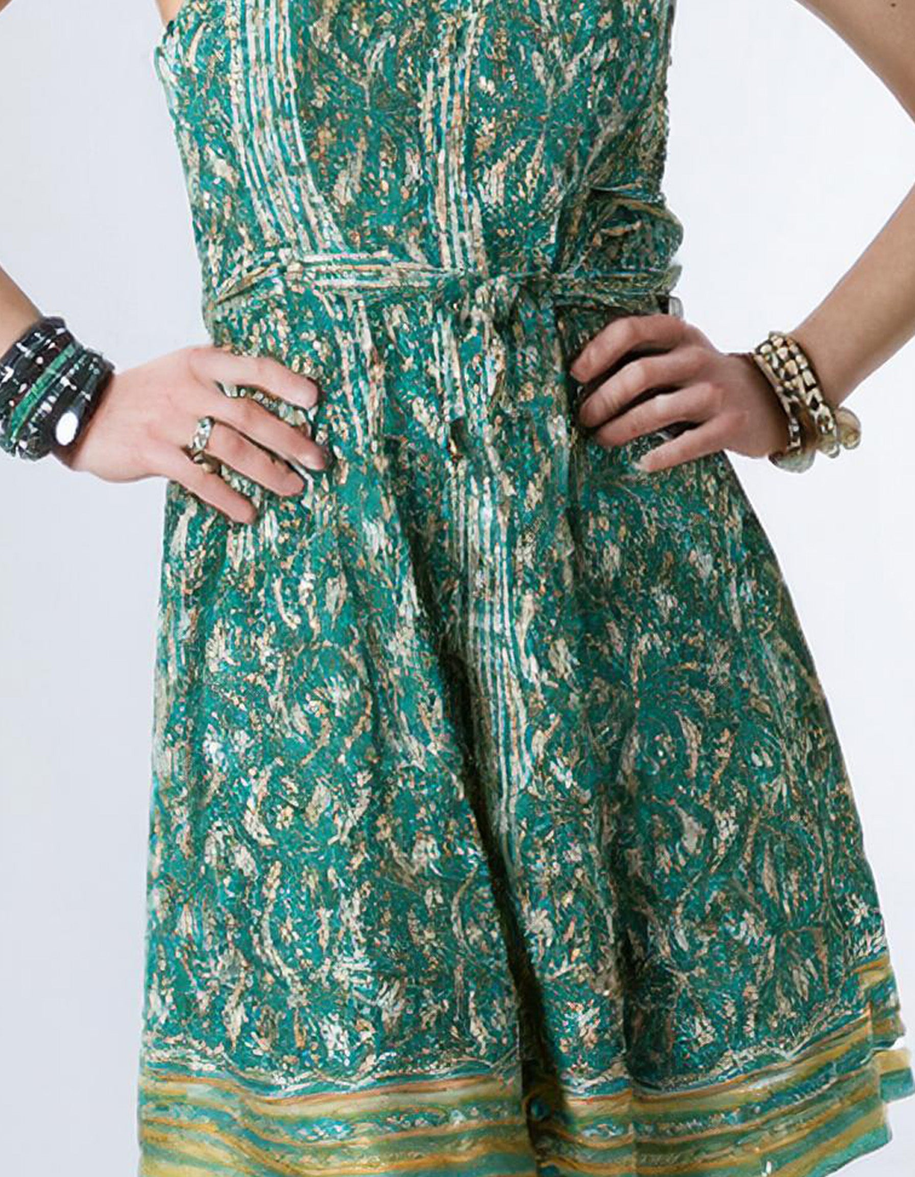 Emerald Garden Sundress 3