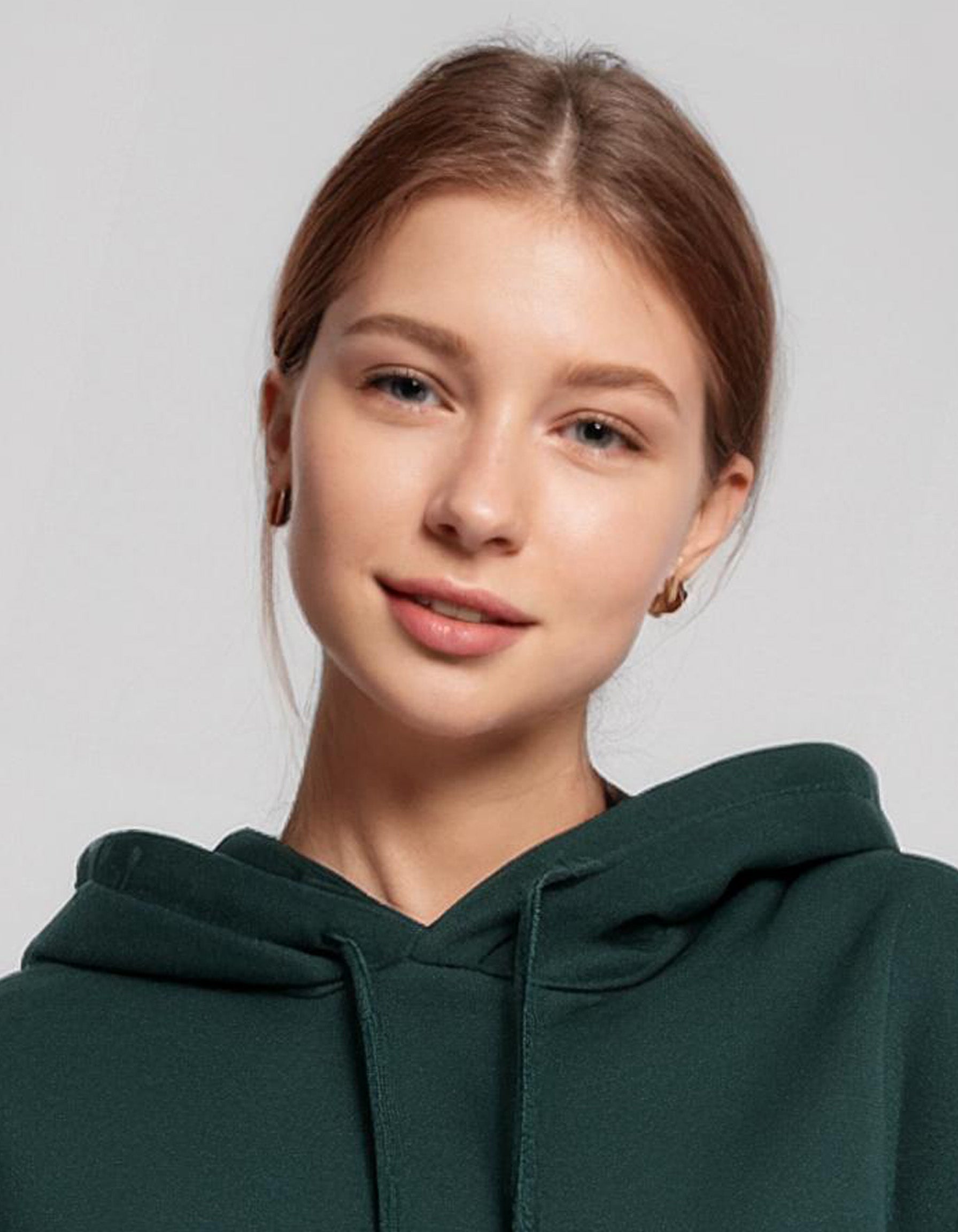 Emerald Ease Rich Green Hoodie 4