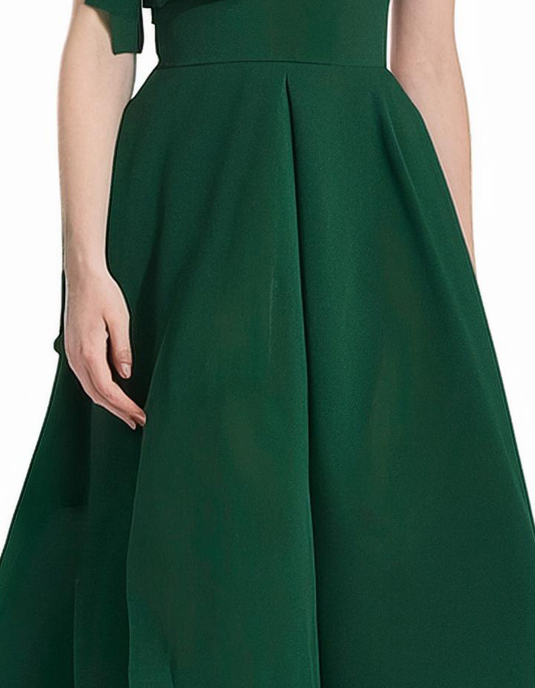 Emerald Elegance Cocktail Dress 3