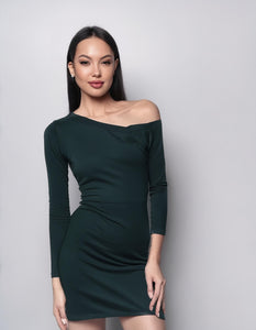 Emerald Enchantress Bodycon Dress