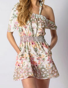 Floral Delight Off-Shoulder Sundress