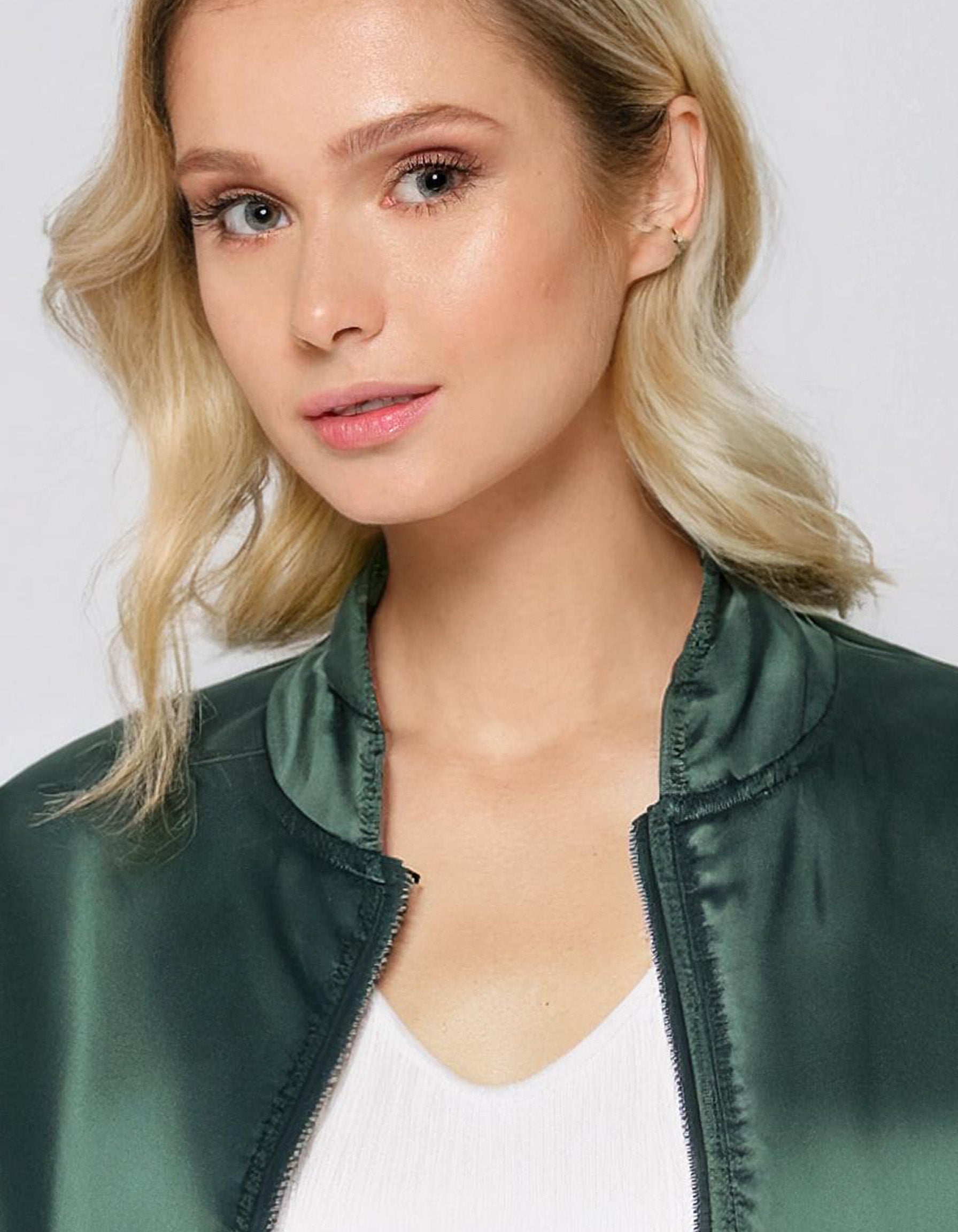 Forest Green Bomber Jacket 4