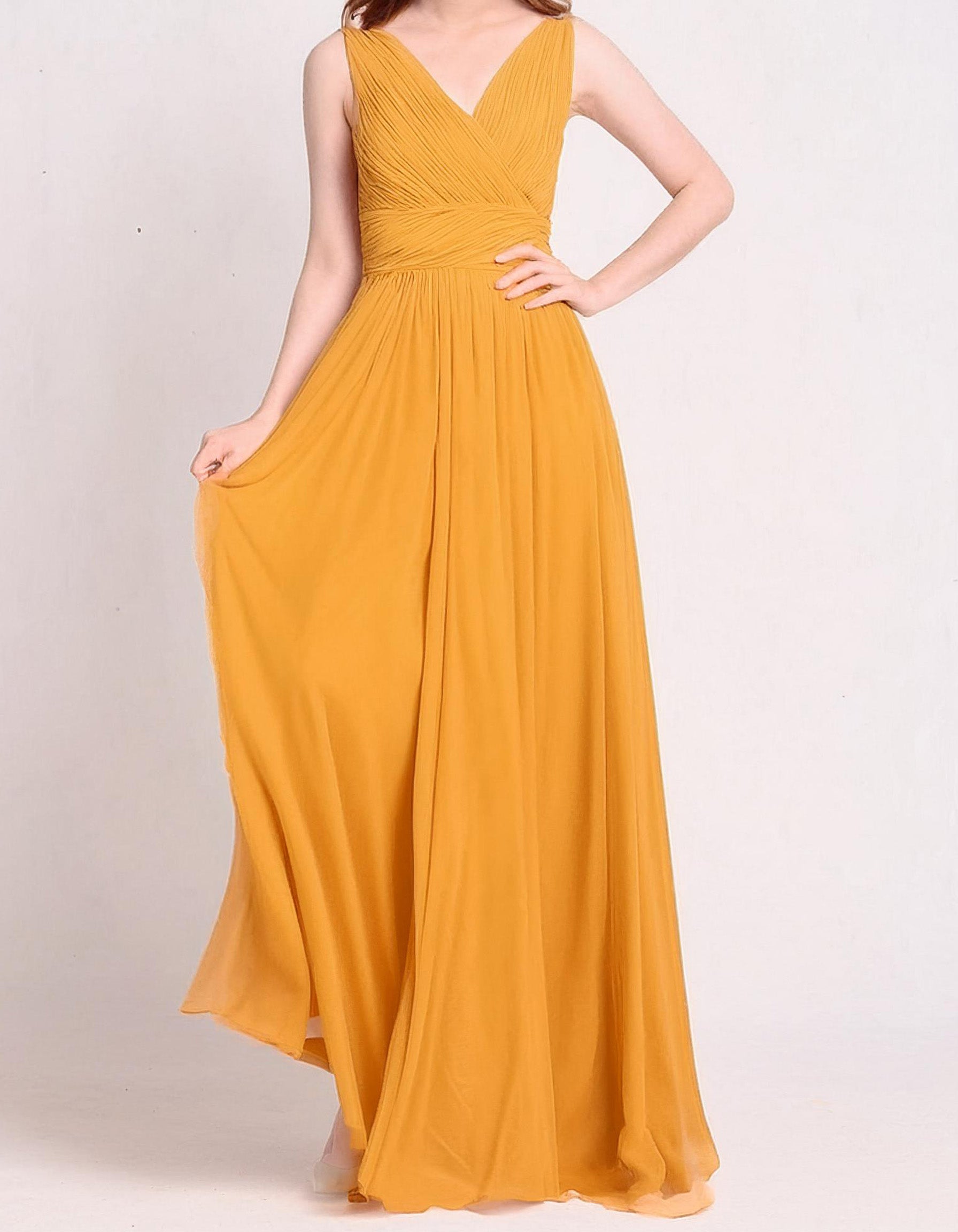 Golden Sun Evening Gown 2