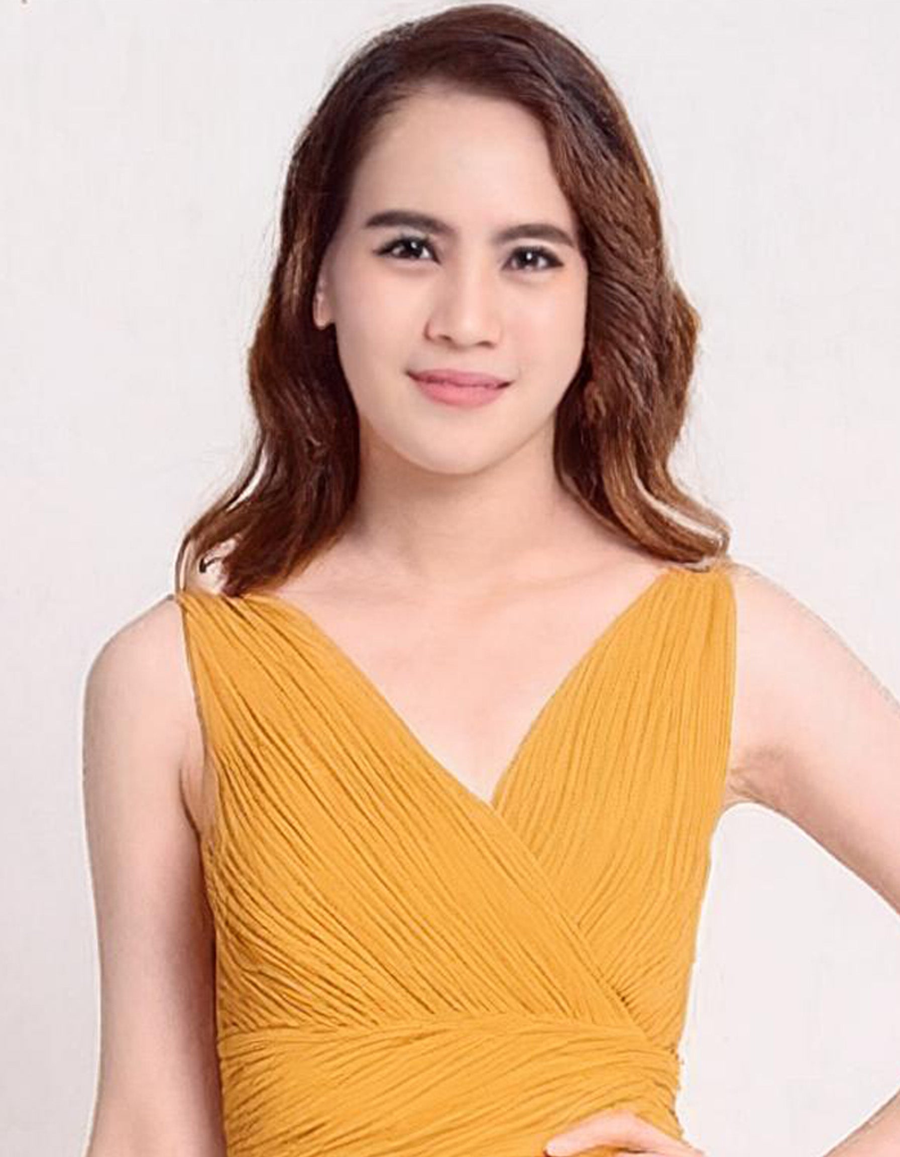 Golden Sun Evening Gown 4