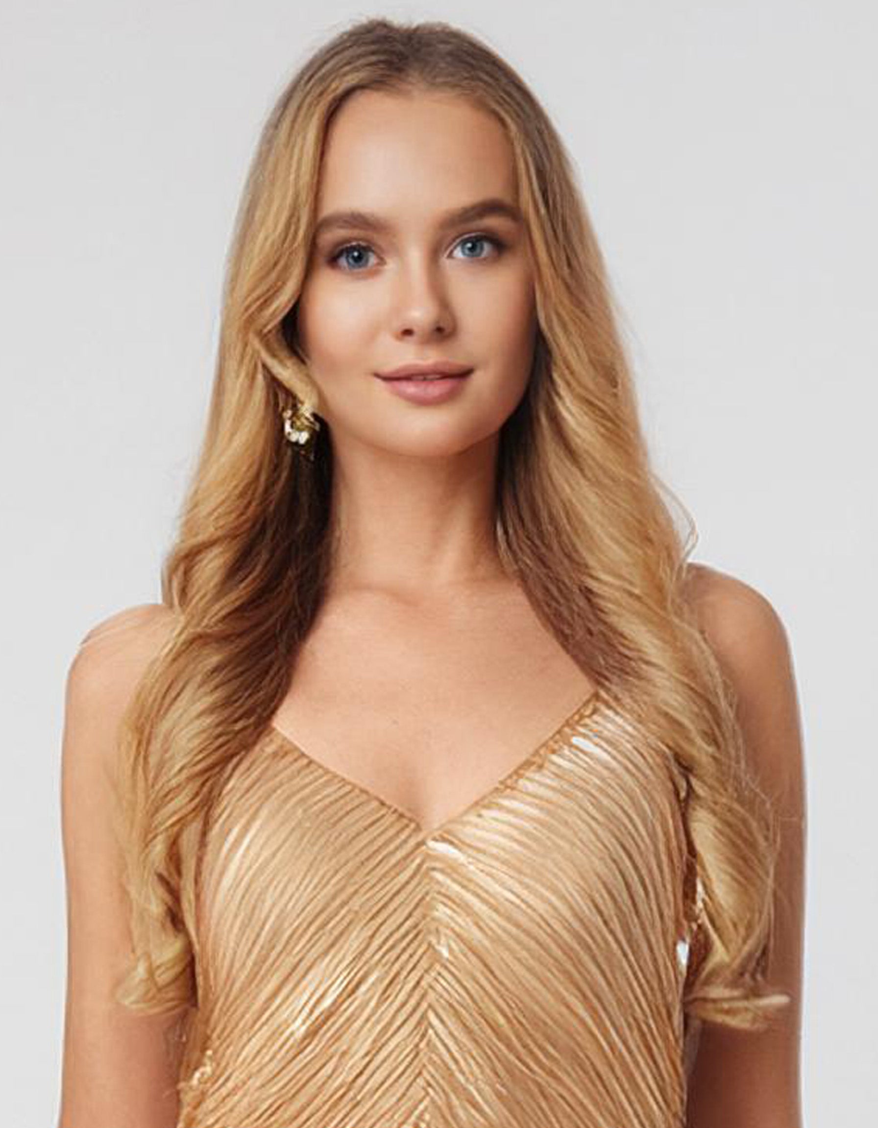 Golden Glow Maxi Dress 4