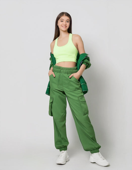 Green Cargo Pants