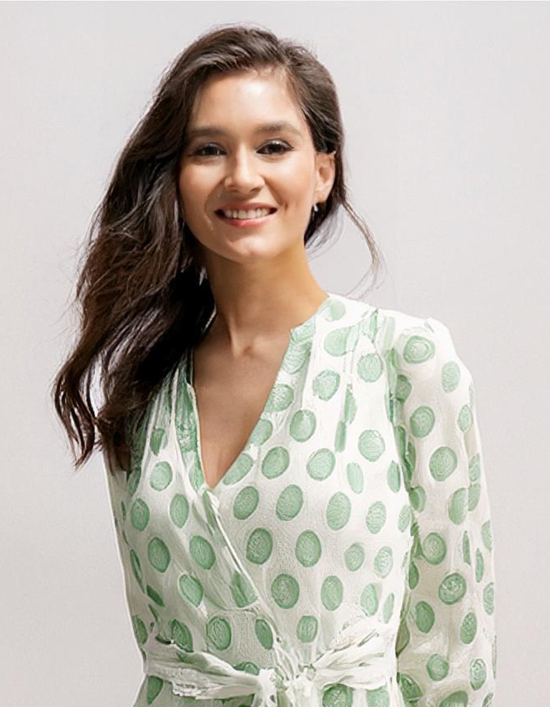 Green Leafy Charm Midi Dress 4