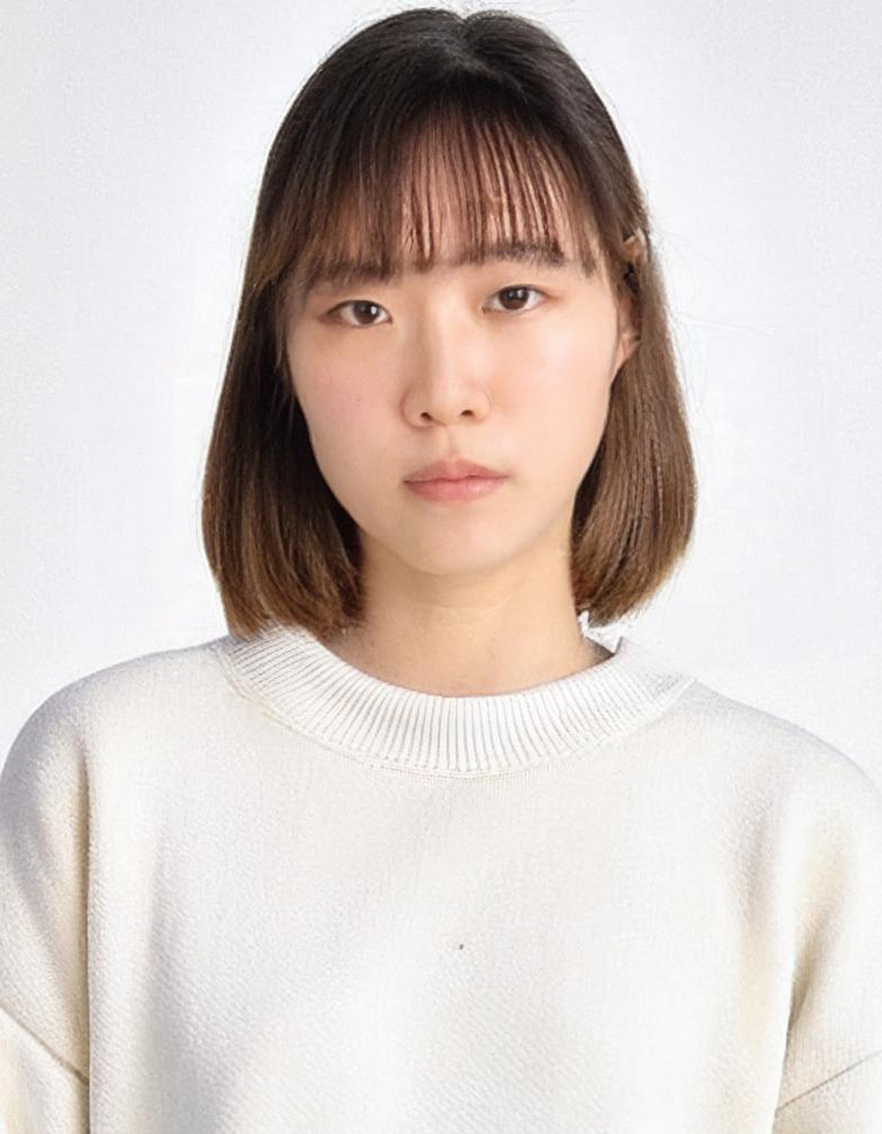 Ivory Cable Knit Crewneck Sweater 4