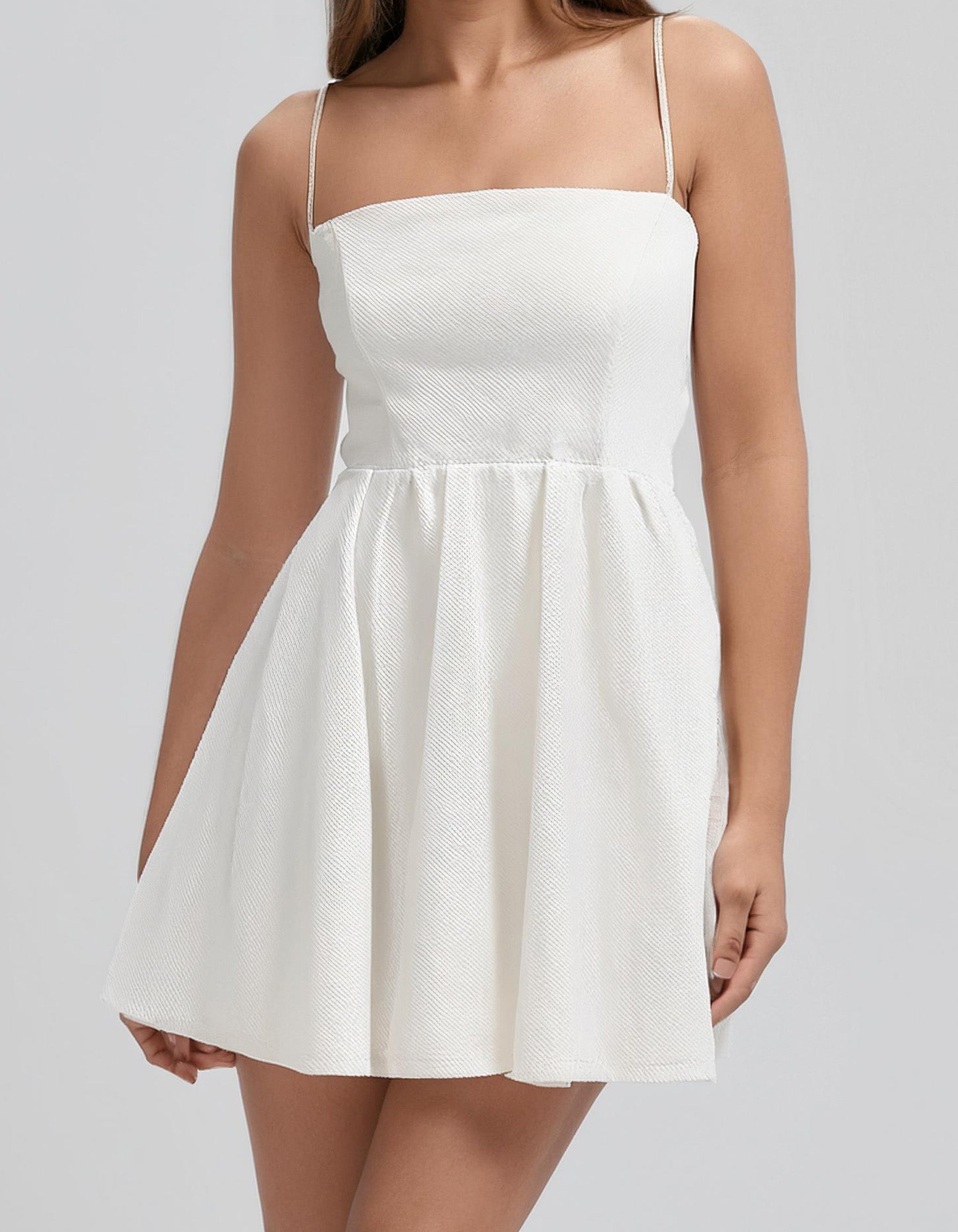 Ivory Lace Dream Mini Dress 2