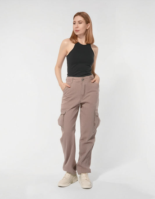 Khaki Cargo Pants