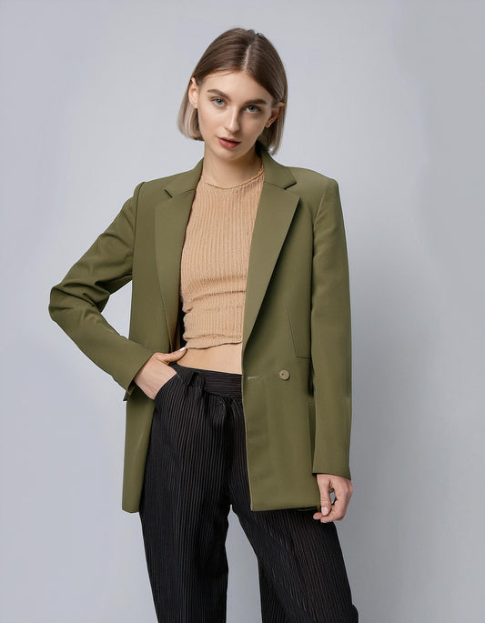 Khaki Safari Blazer