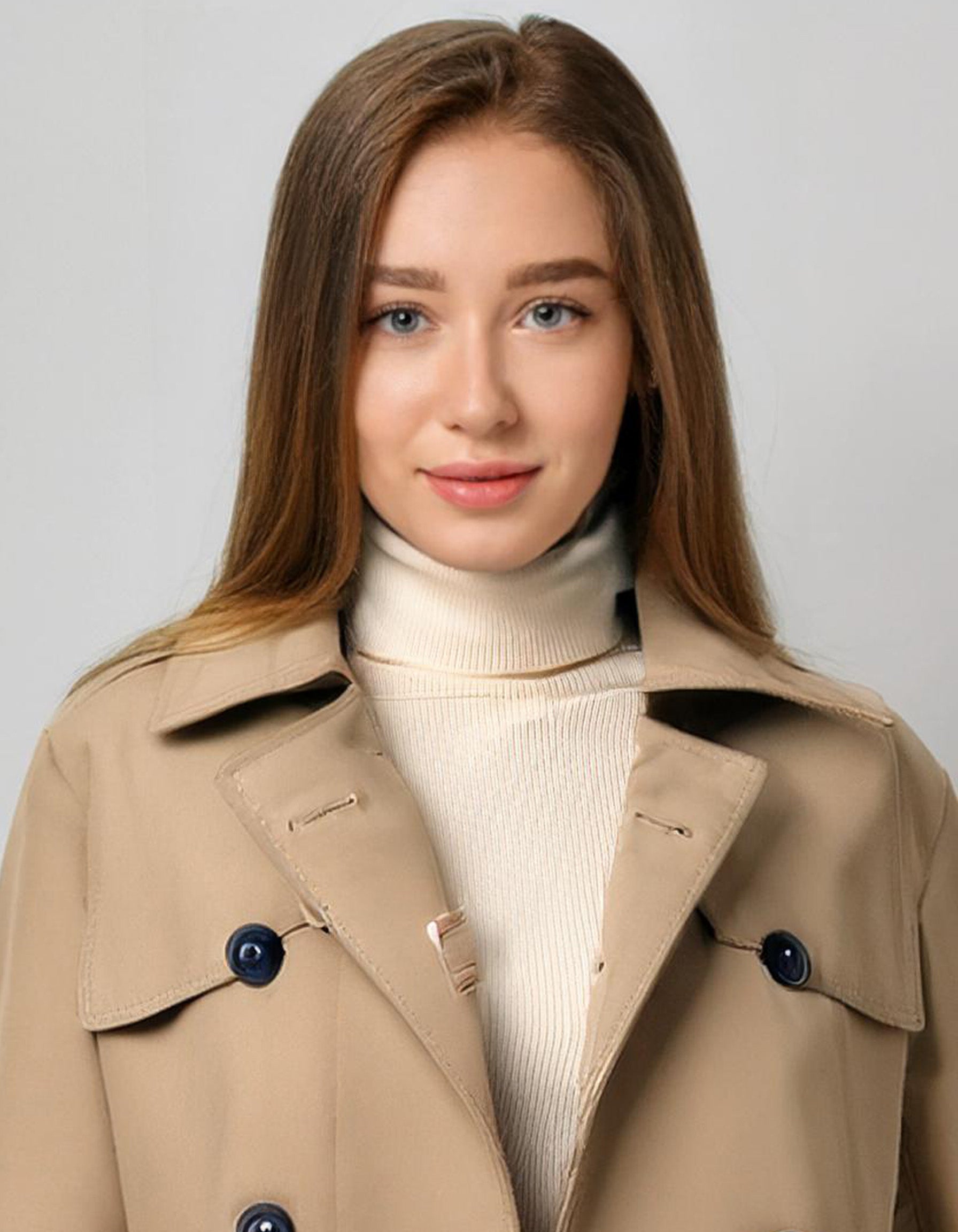 Khaki Utilitarian Trench Coats 4