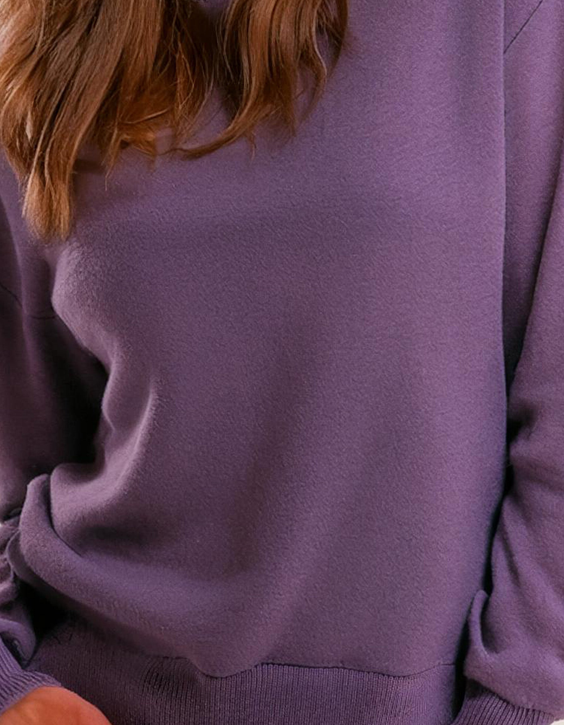 Lavender Crewneck Sweater 3