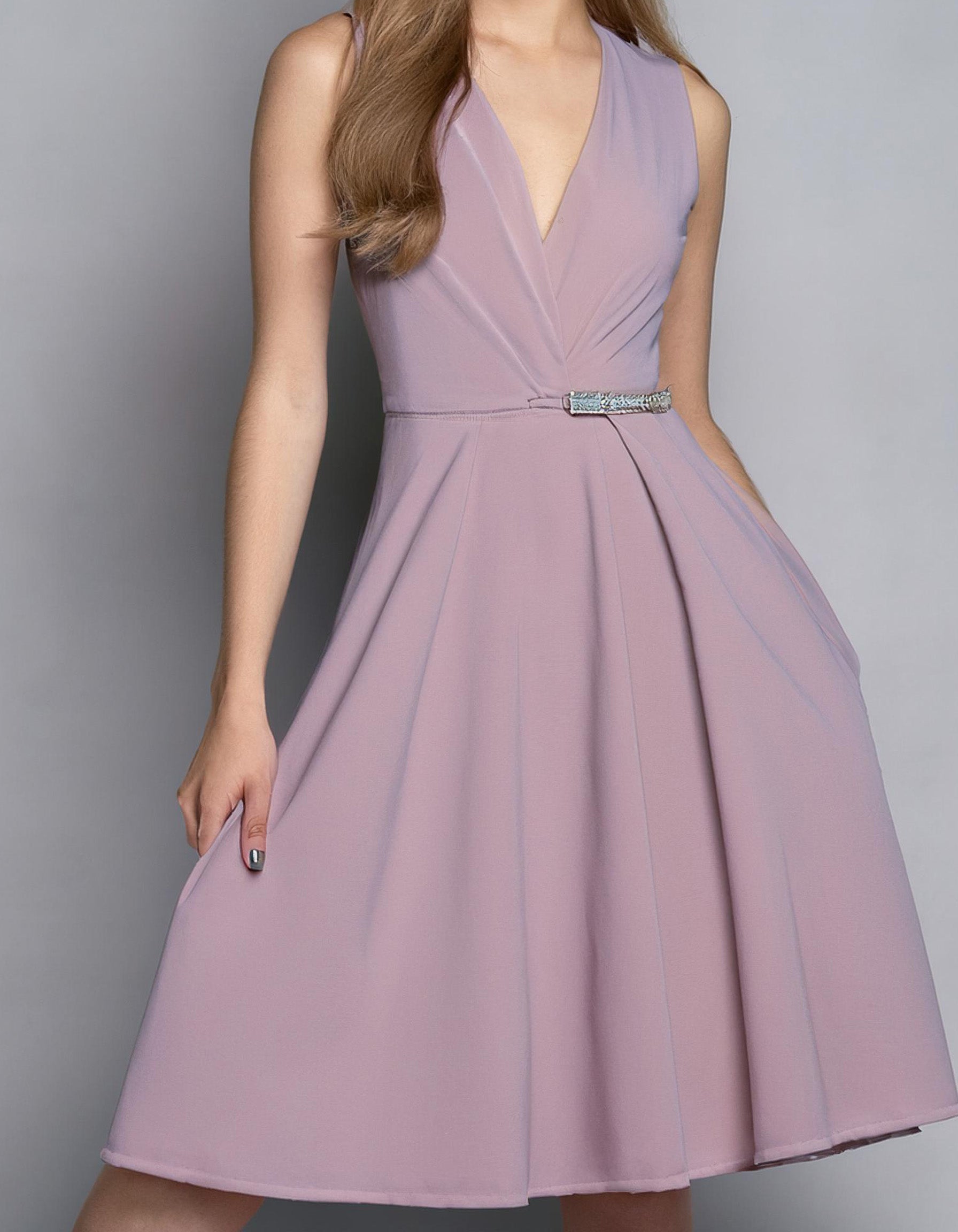 Lavender Grace Cocktail Dress 2