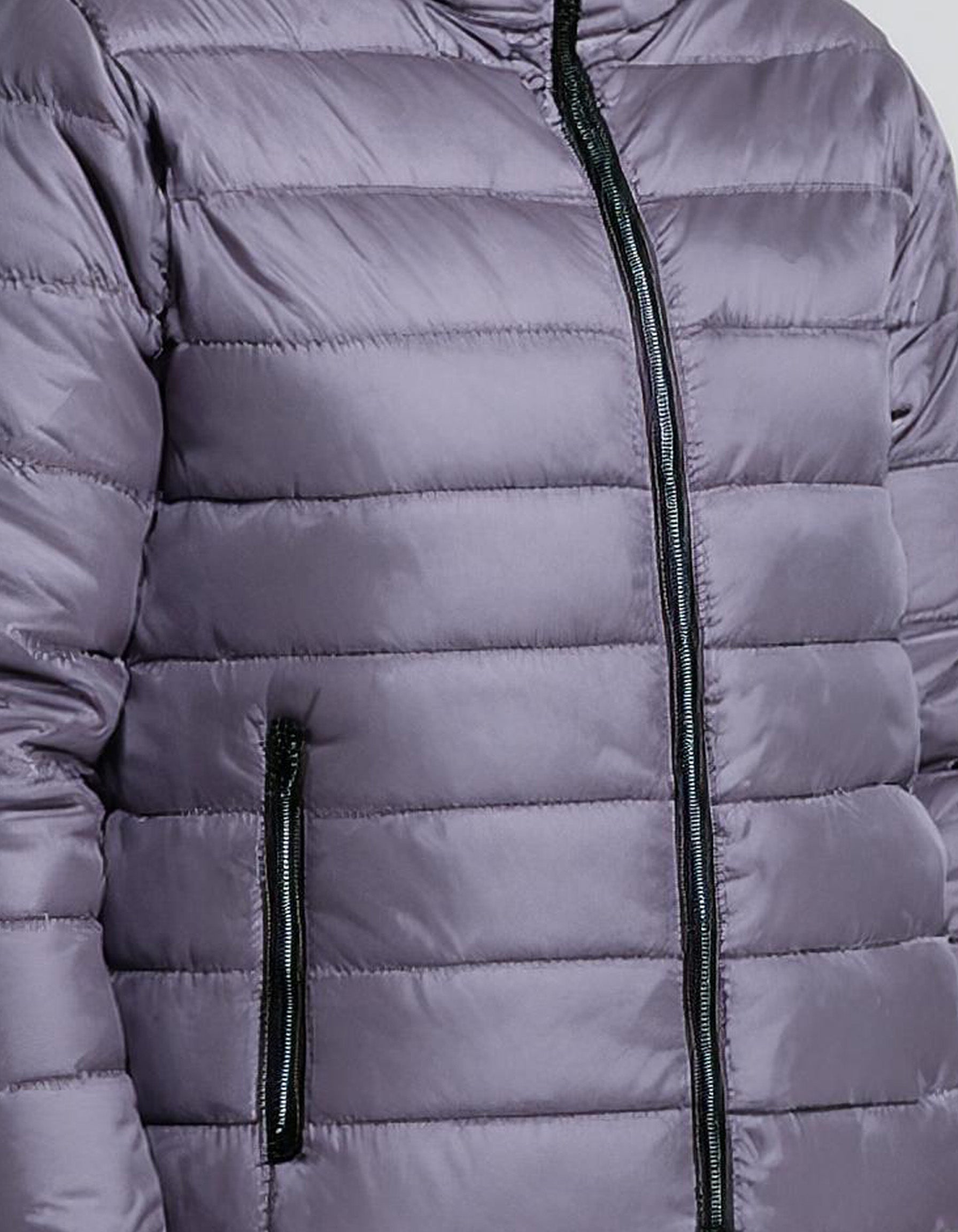 Lavender Lightweight Puffer Jacket 3