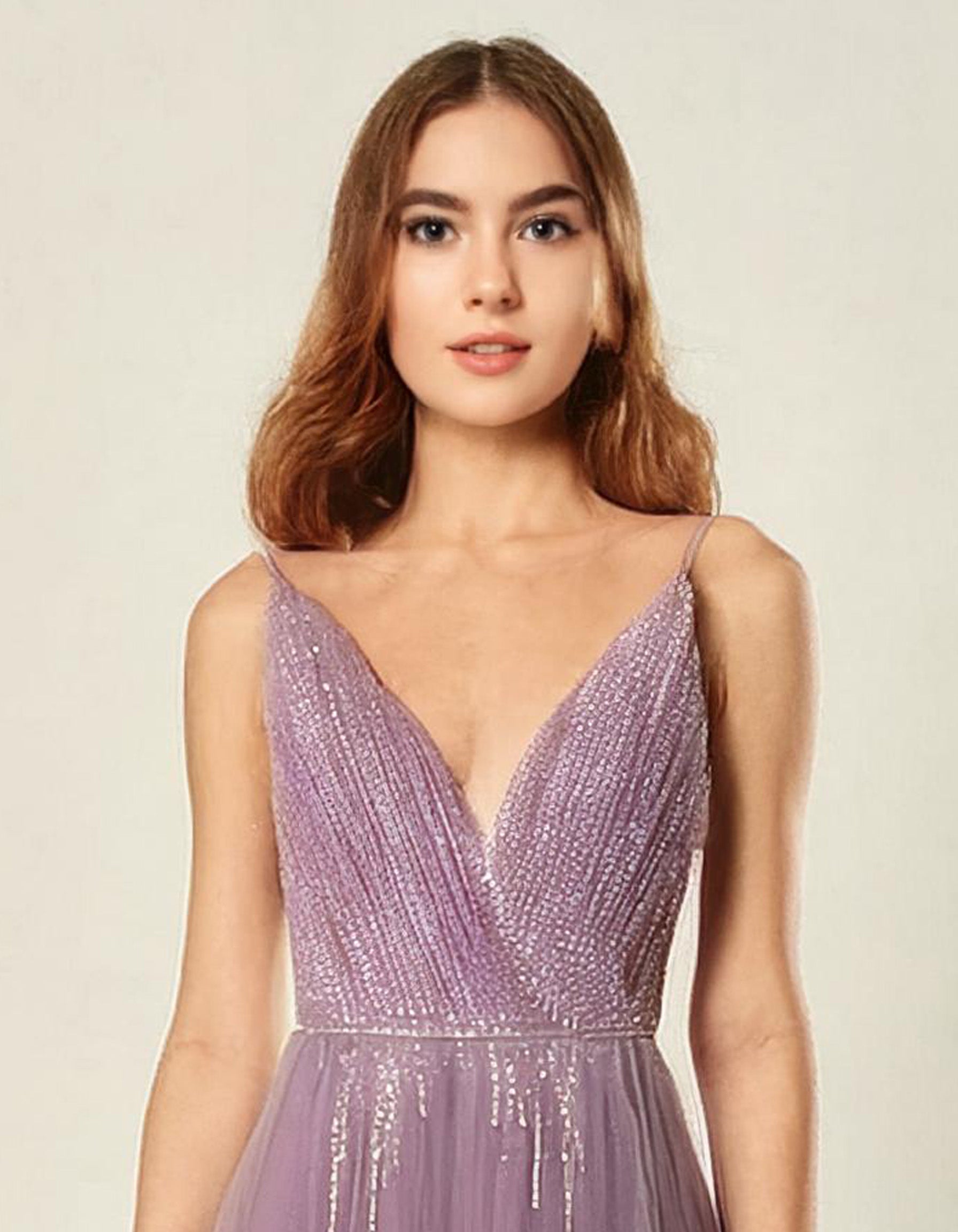Lavender Mist Evening Gown 4