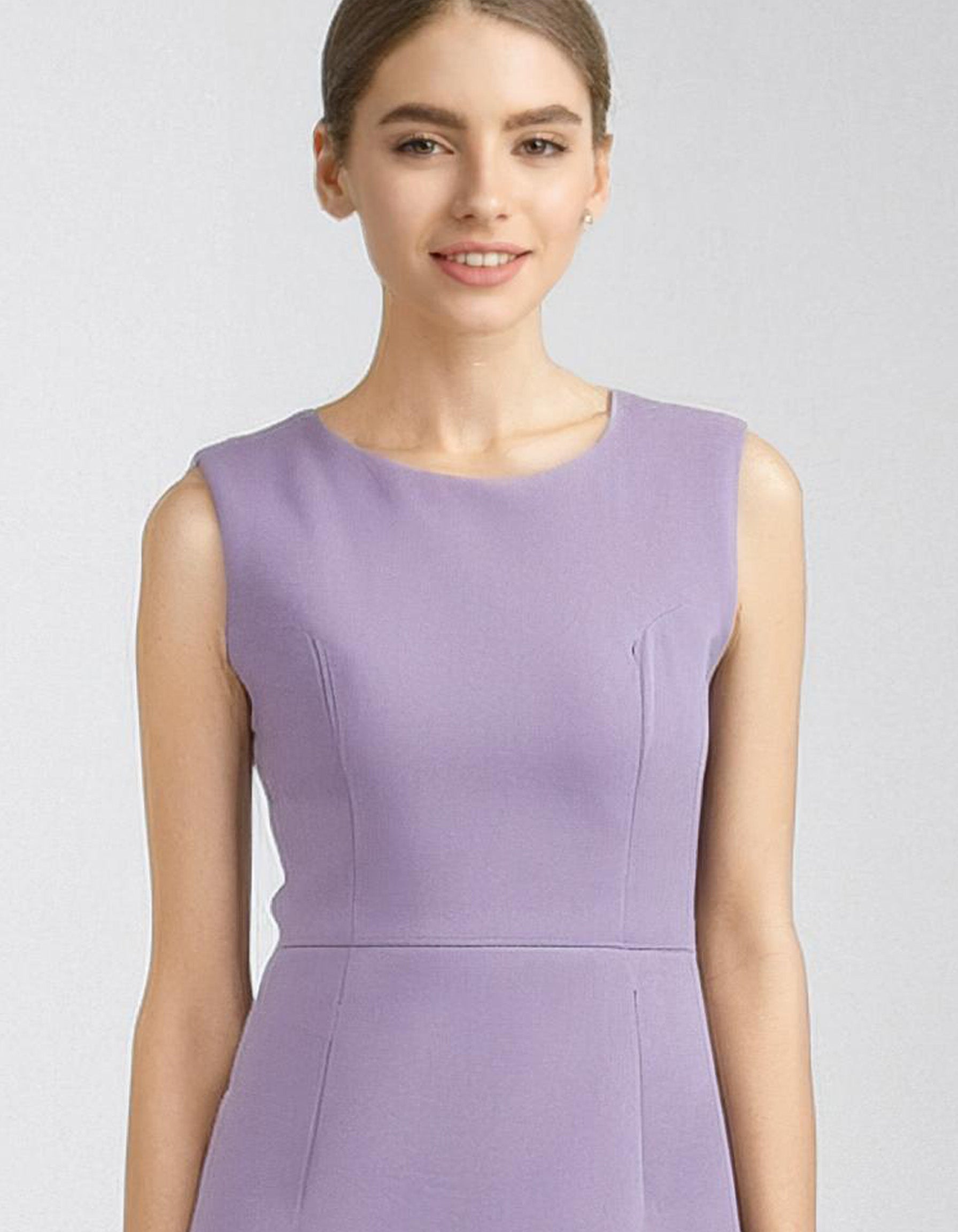 Lavender Sheath Dress 4