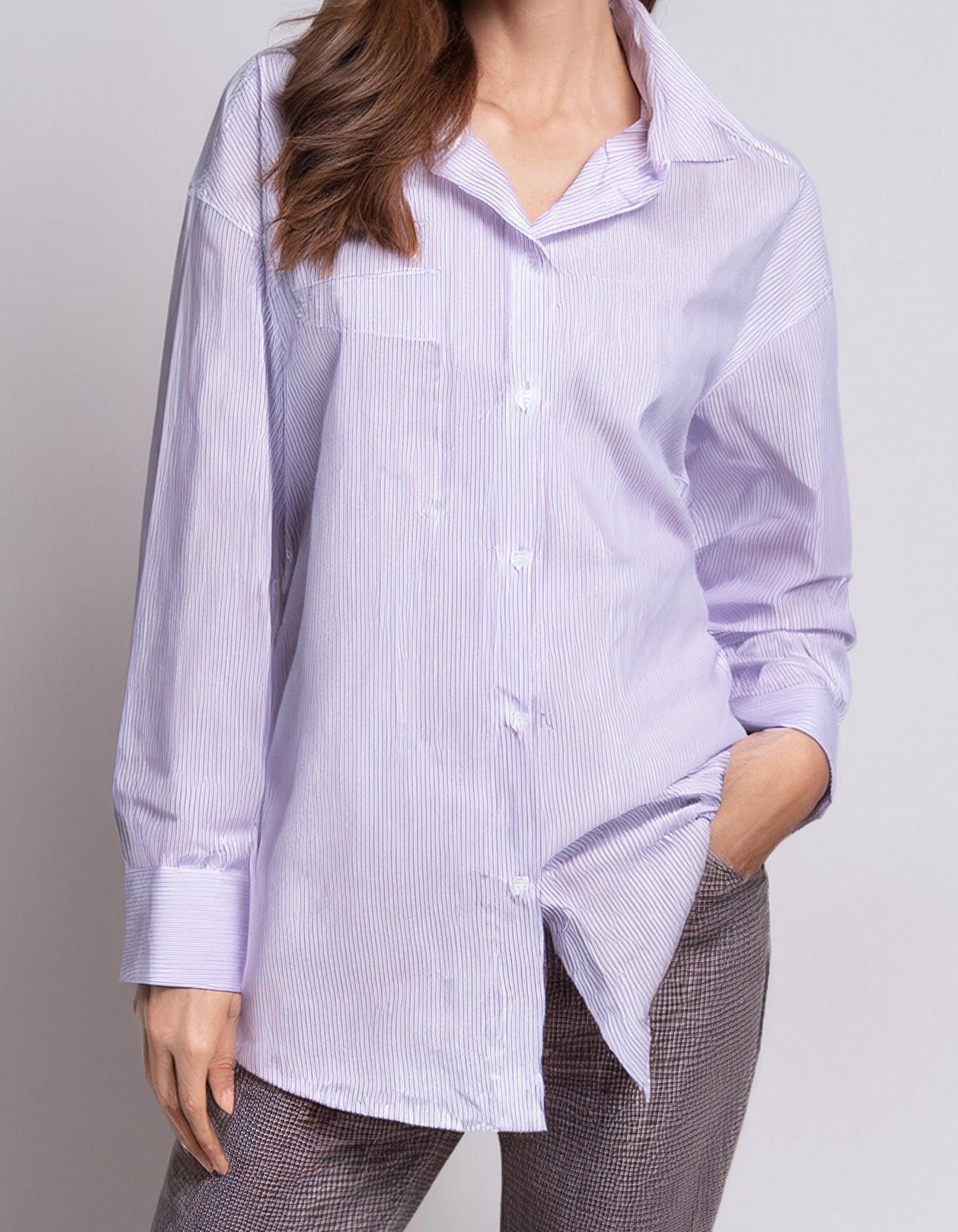 Light Purple Formal Dress Shirt 2
