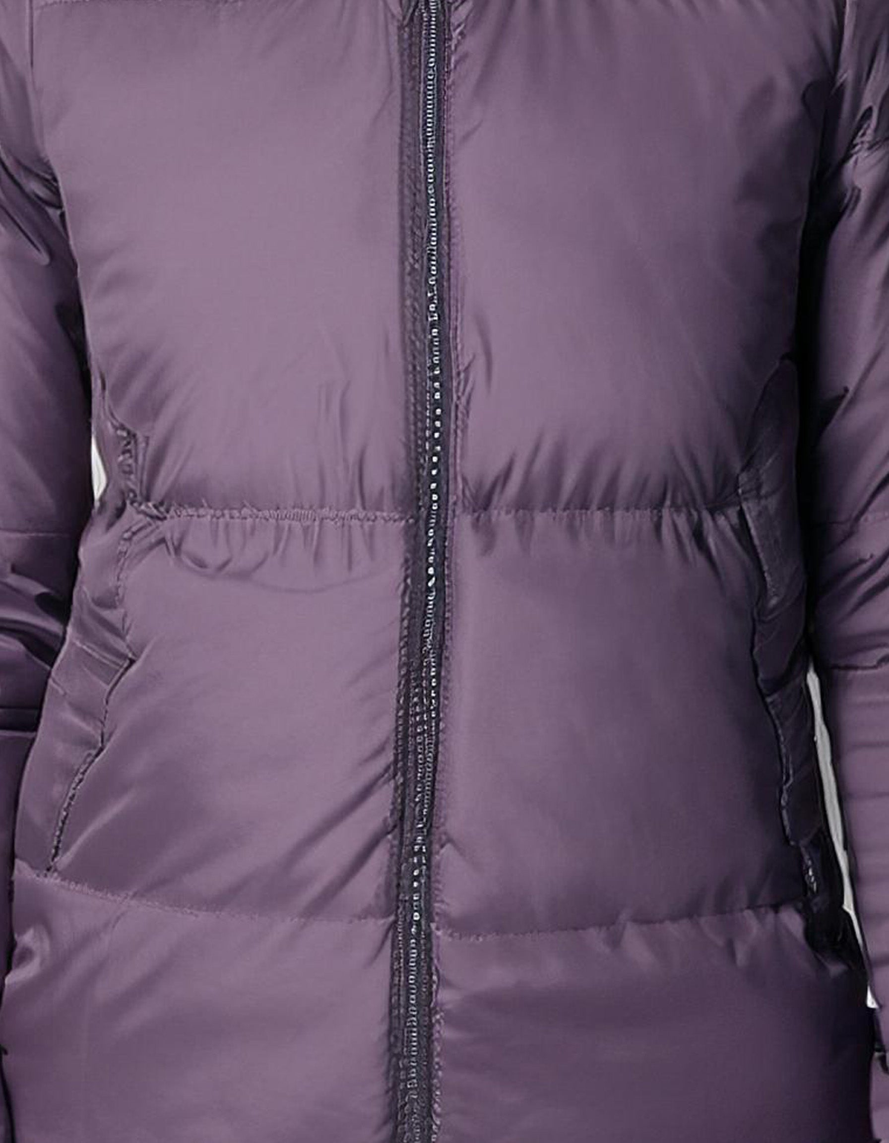 Lilac Zip-Up Puffer Jacket 3