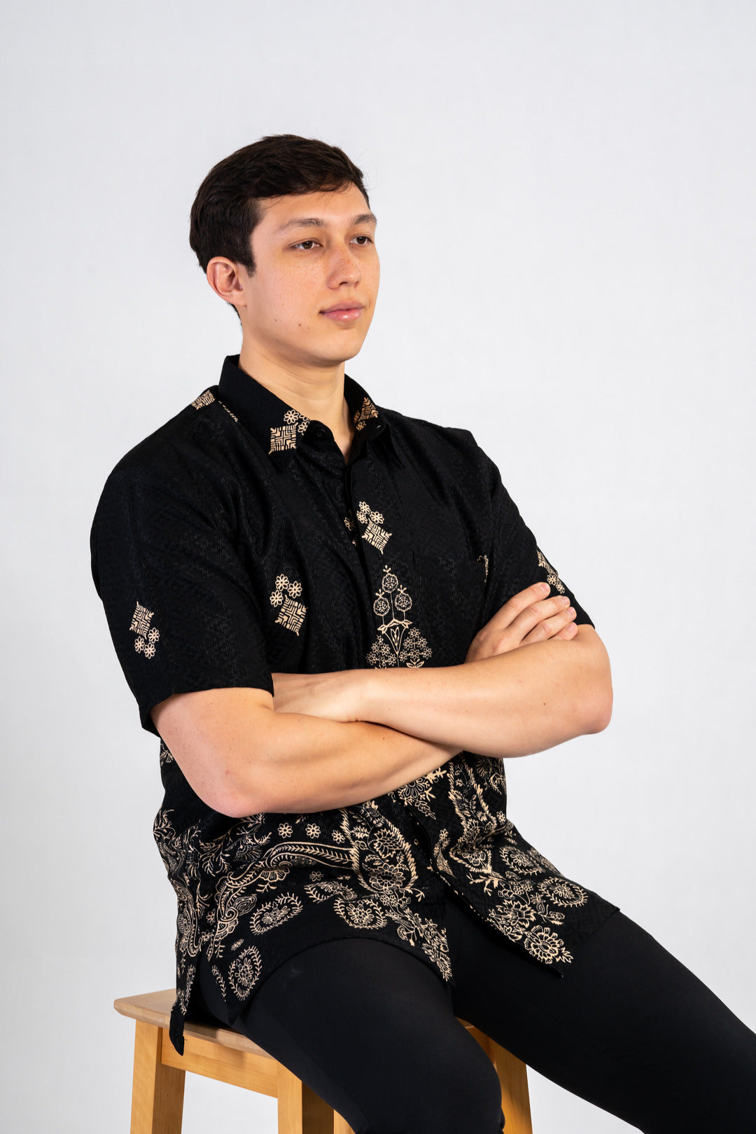 Men's Batik Shirt - Commander | Short Sleeves 5