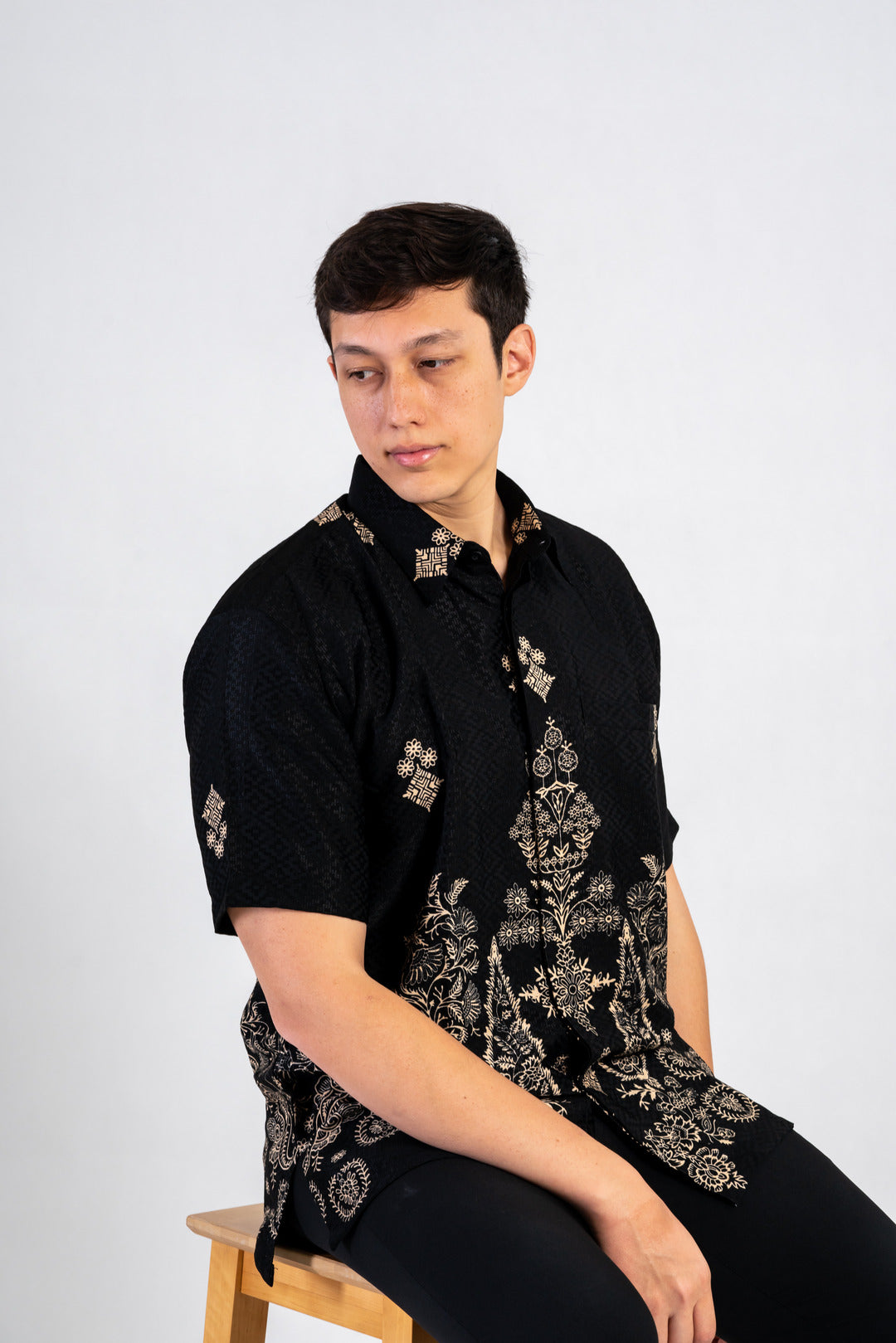 Men's Batik Shirt - Commander | Short Sleeves 7