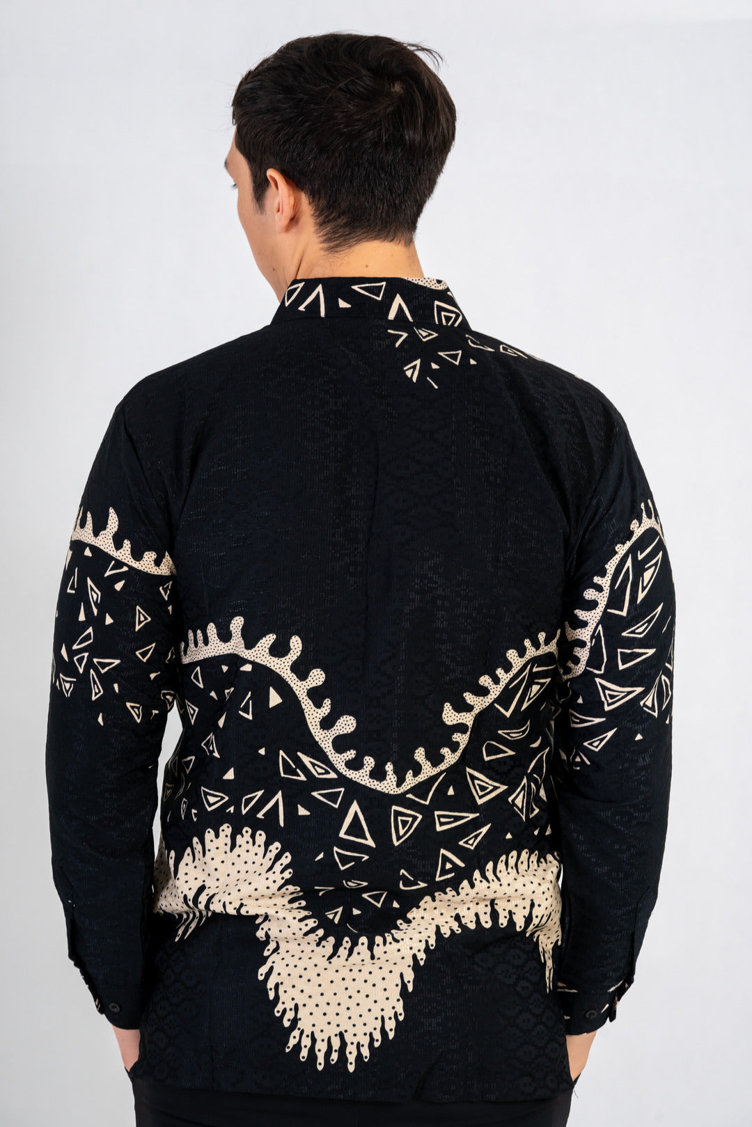Men's Batik Shirt - Groovy | Long Sleeves 1